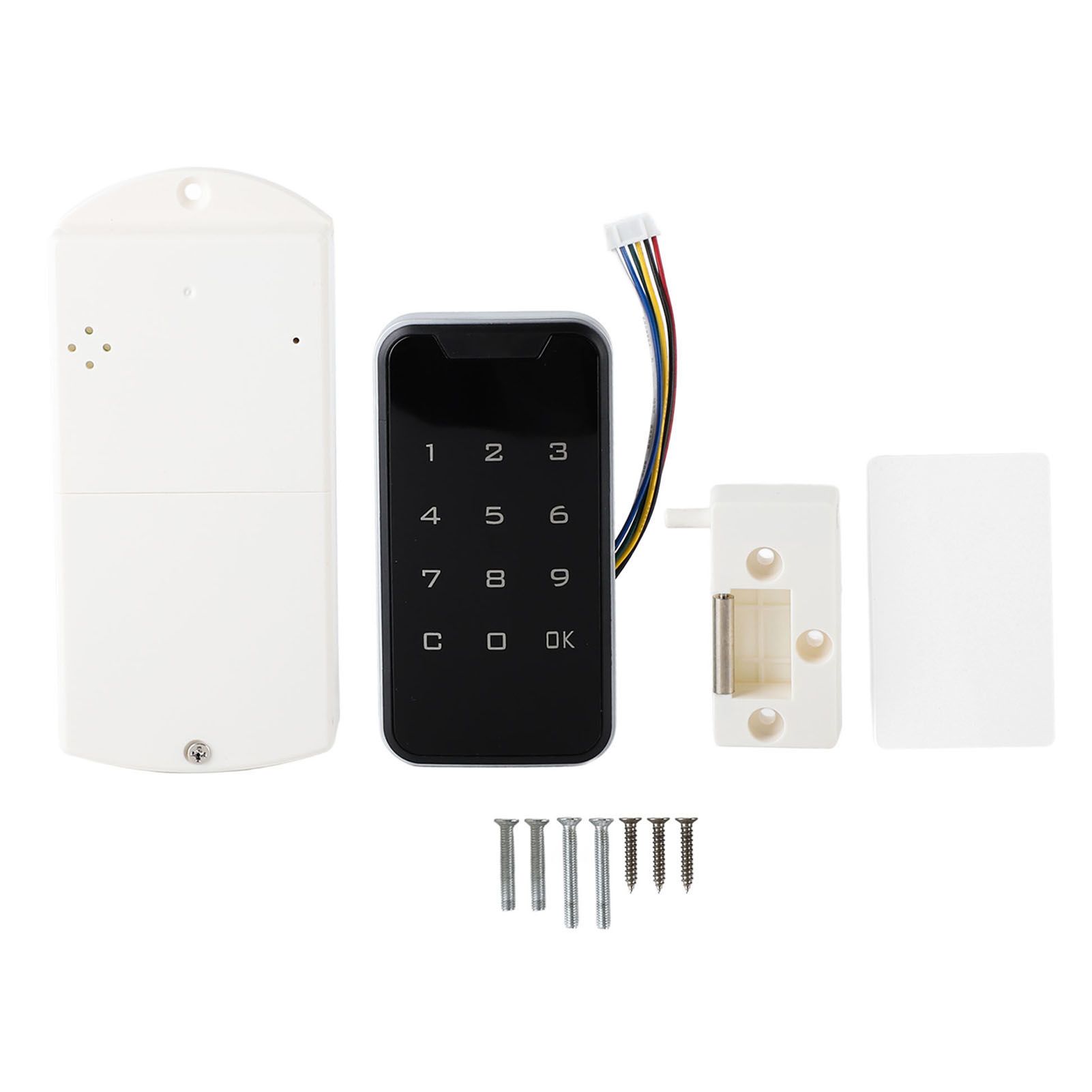 Electronic Cabinet Lock ABS Smart Digital Touch Keypad Coded Password Lock view 3