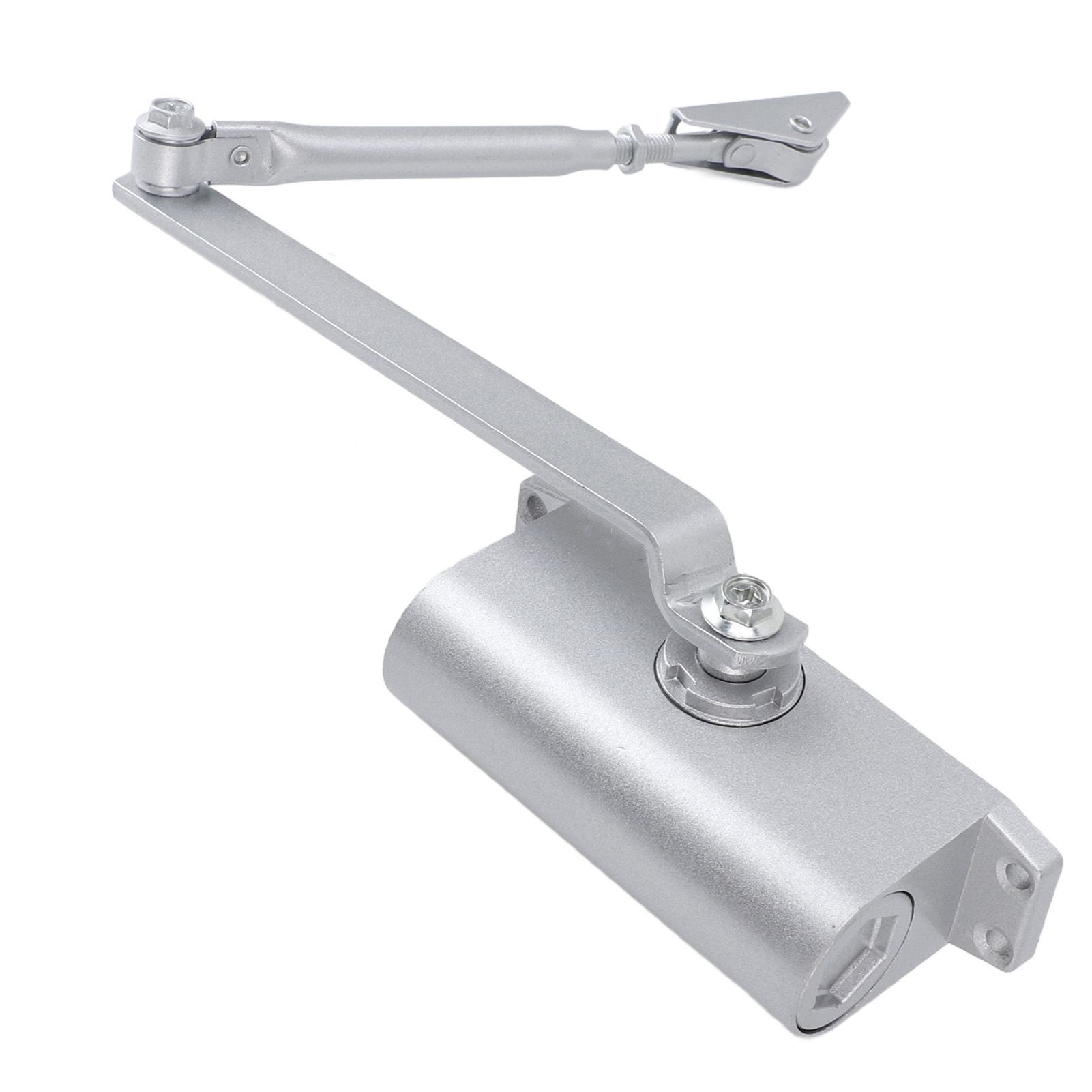 Automatic Door Closer Cast Aluminium and Cold Rolled Steel 90 Degrees Safety
