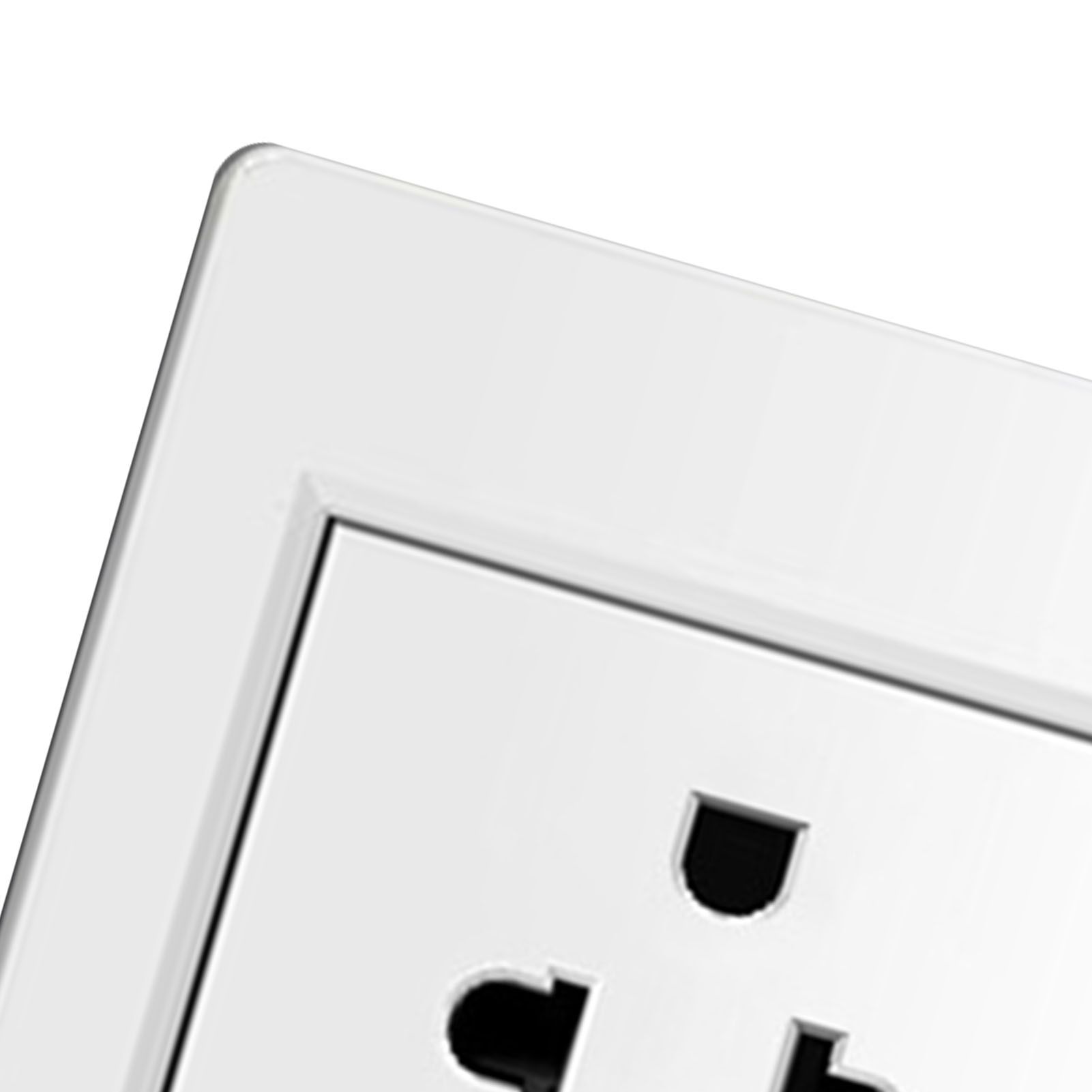 Thailand Type Electrical Wall Receptacle Outlet Space Saving USB Type C Wall view 2