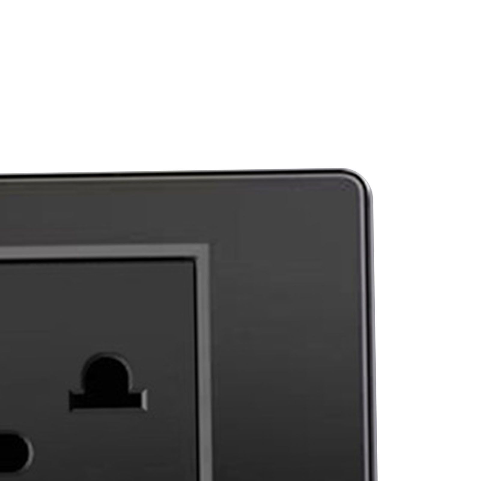 Thailand Type Electrical Wall Receptacle Outlet Space Saving USB Type C Wall view 2