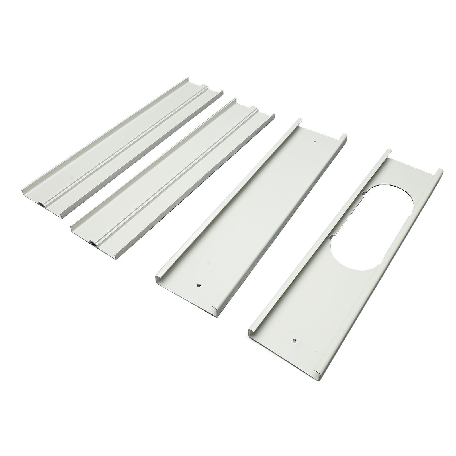 4pcs AC Window Sealing Plates Portable Air Conditioner Exhaust Hose Adjustable view 4