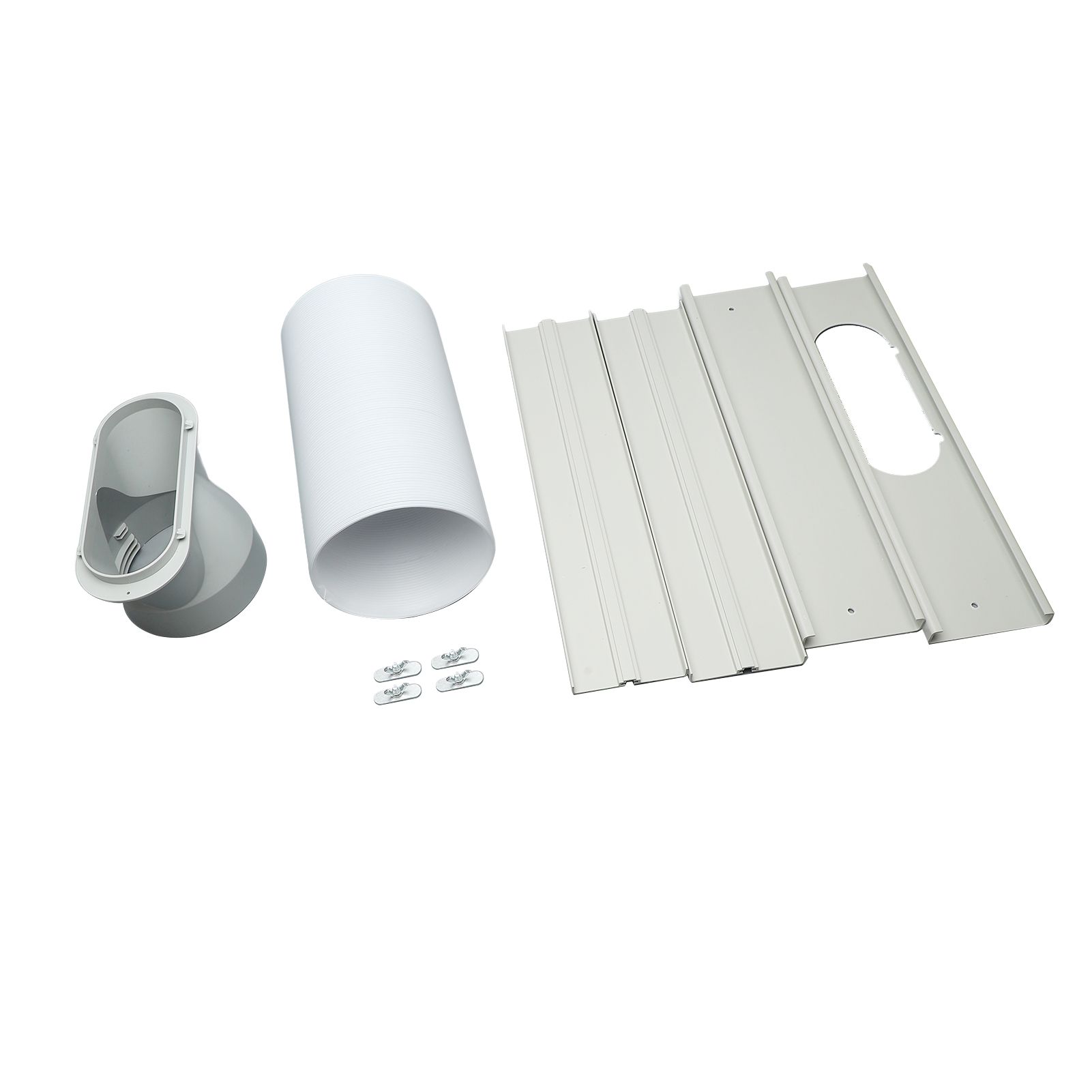 4pcs AC Window Sealing Plates Portable Air Conditioner Exhaust Hose Adjustable view 10