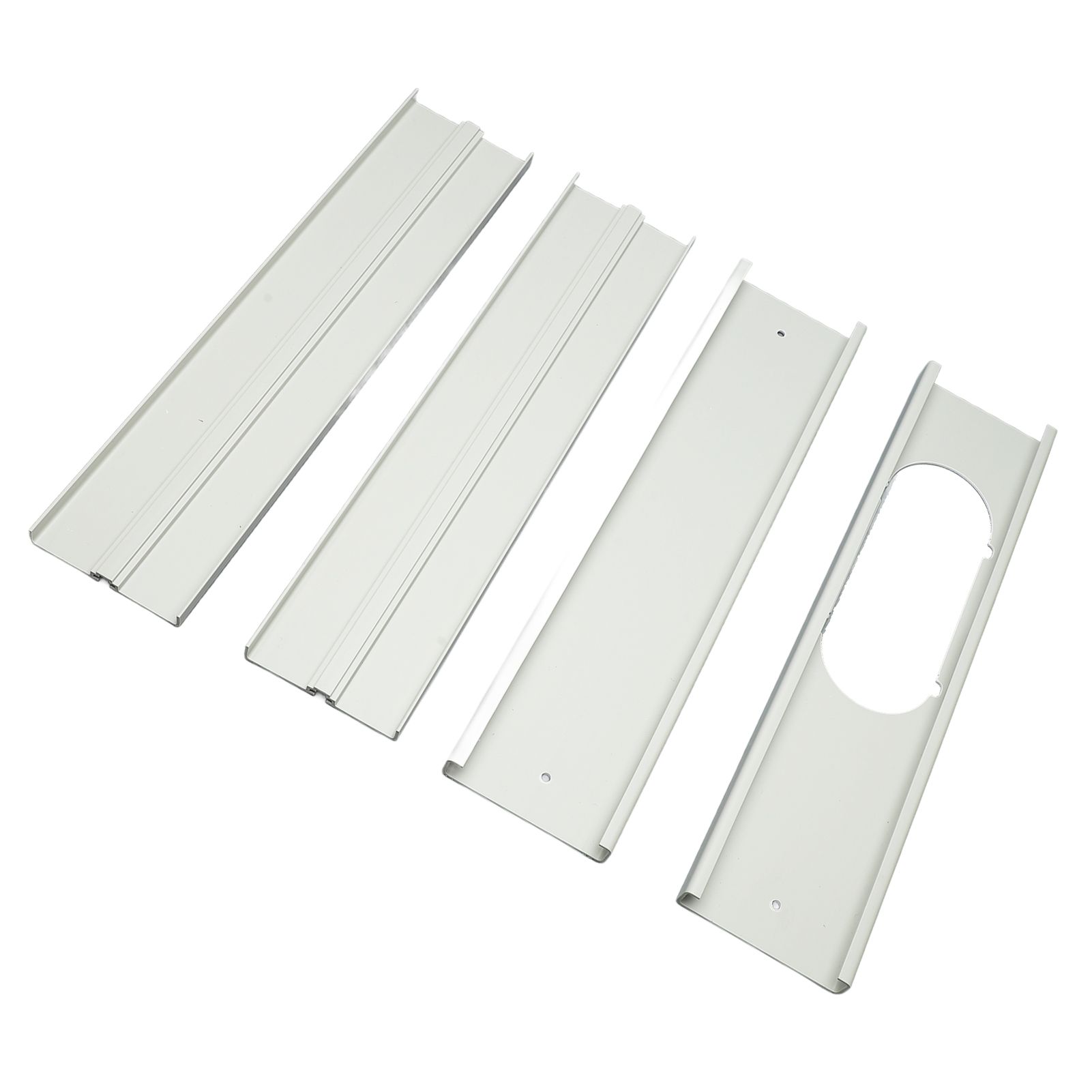 4pcs AC Window Sealing Plates Portable Air Conditioner Exhaust Hose Adjustable view 11
