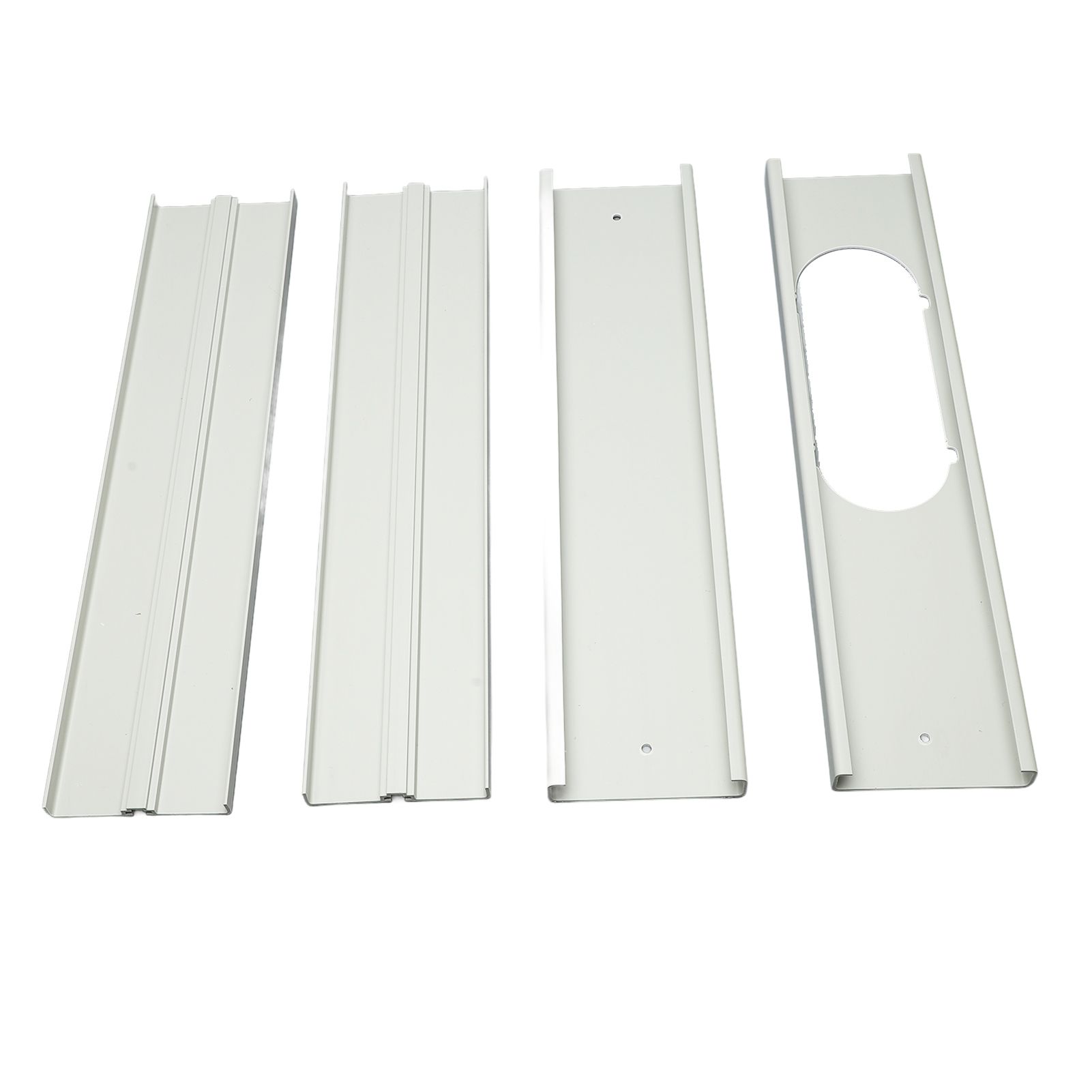 4pcs AC Window Sealing Plates Portable Air Conditioner Exhaust Hose Adjustable view 12