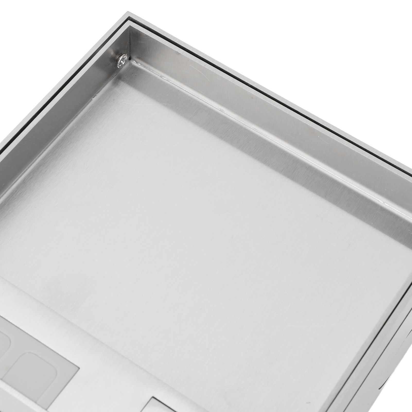 Recessed Flat Hidden Socket Kit Professional American Style Stainless Steel view 5