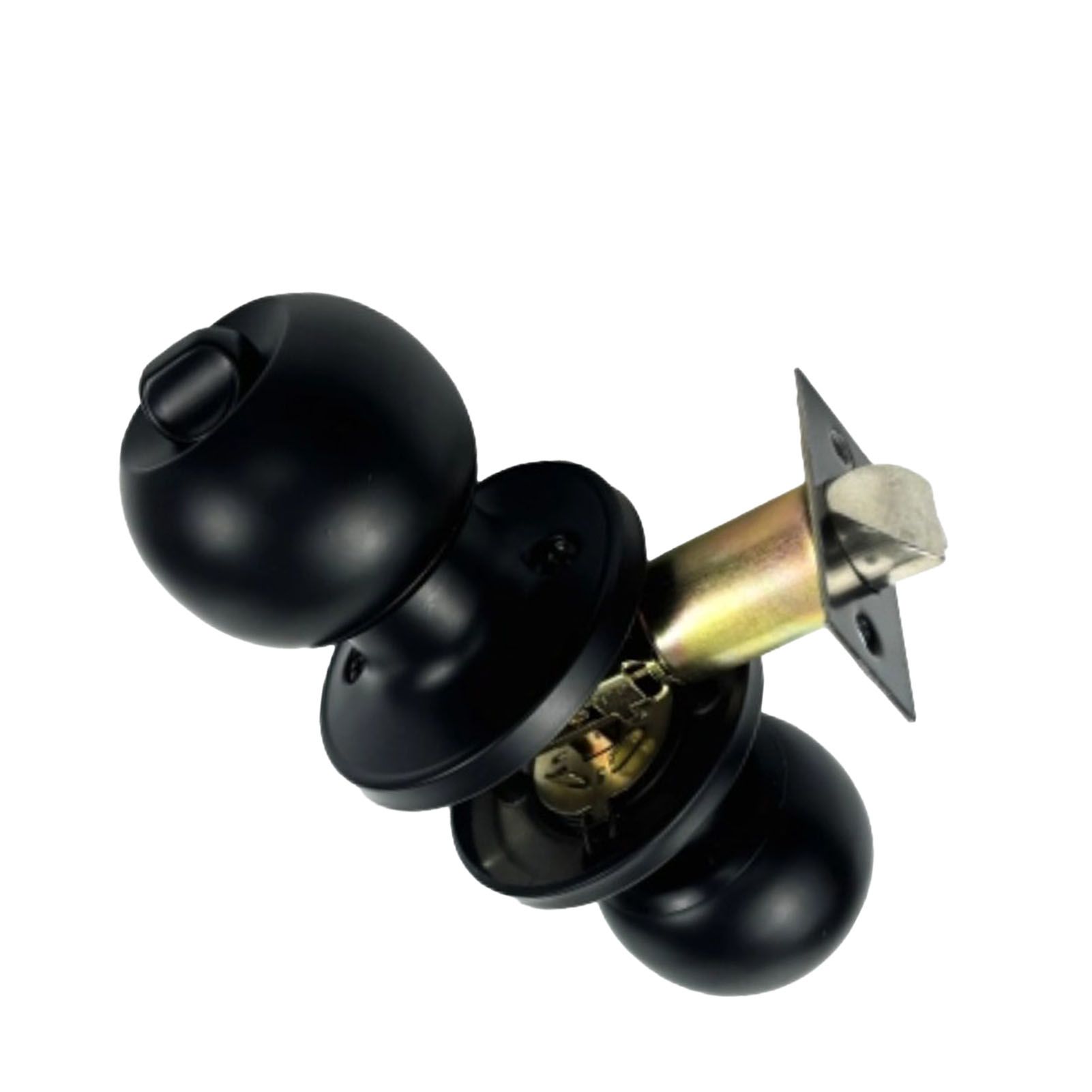 Bathroom Lock Round Handle for 30‑50mm Thick Door with 3 Keys view 4