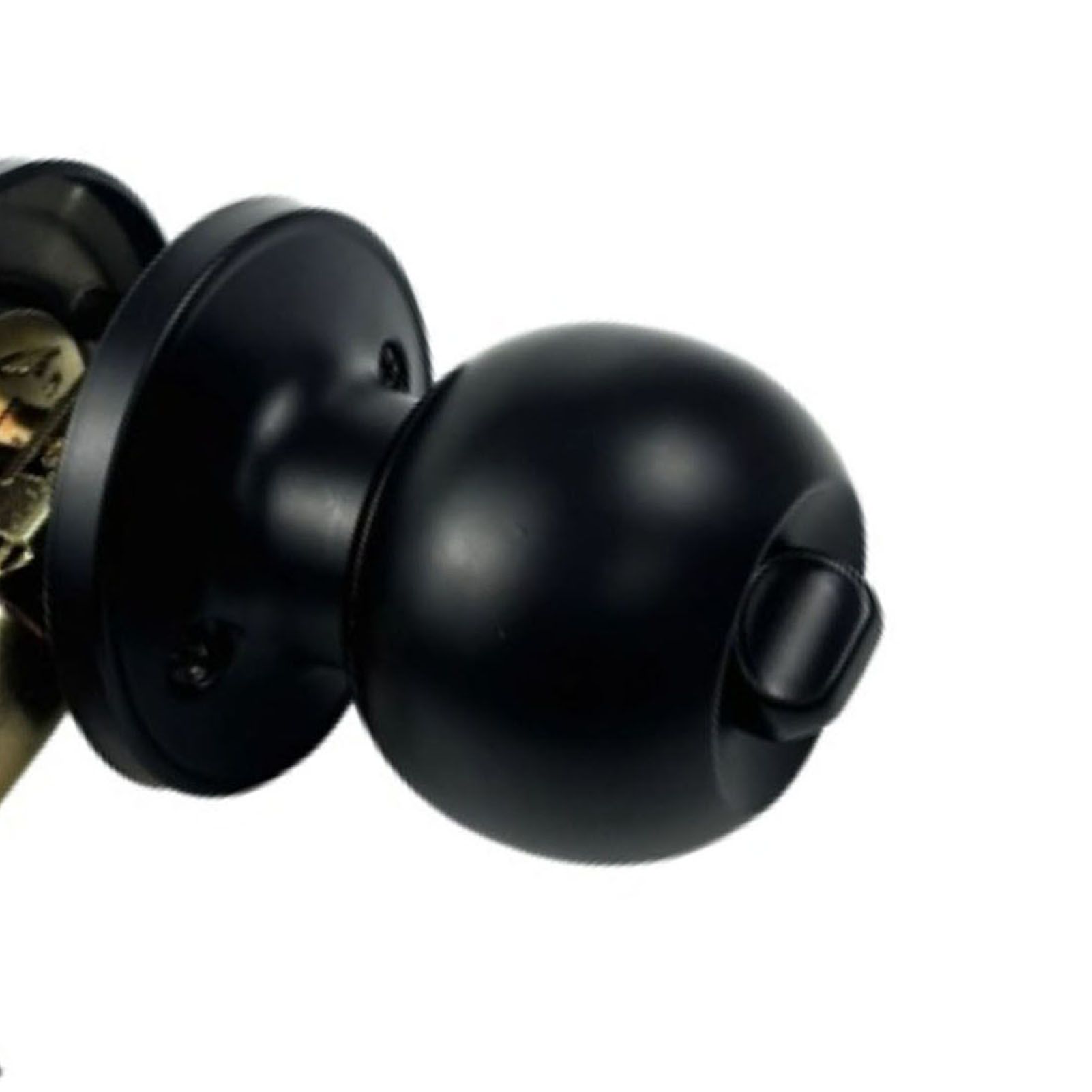 Bathroom Lock Round Handle for 30‑50mm Thick Door with 3 Keys view 7