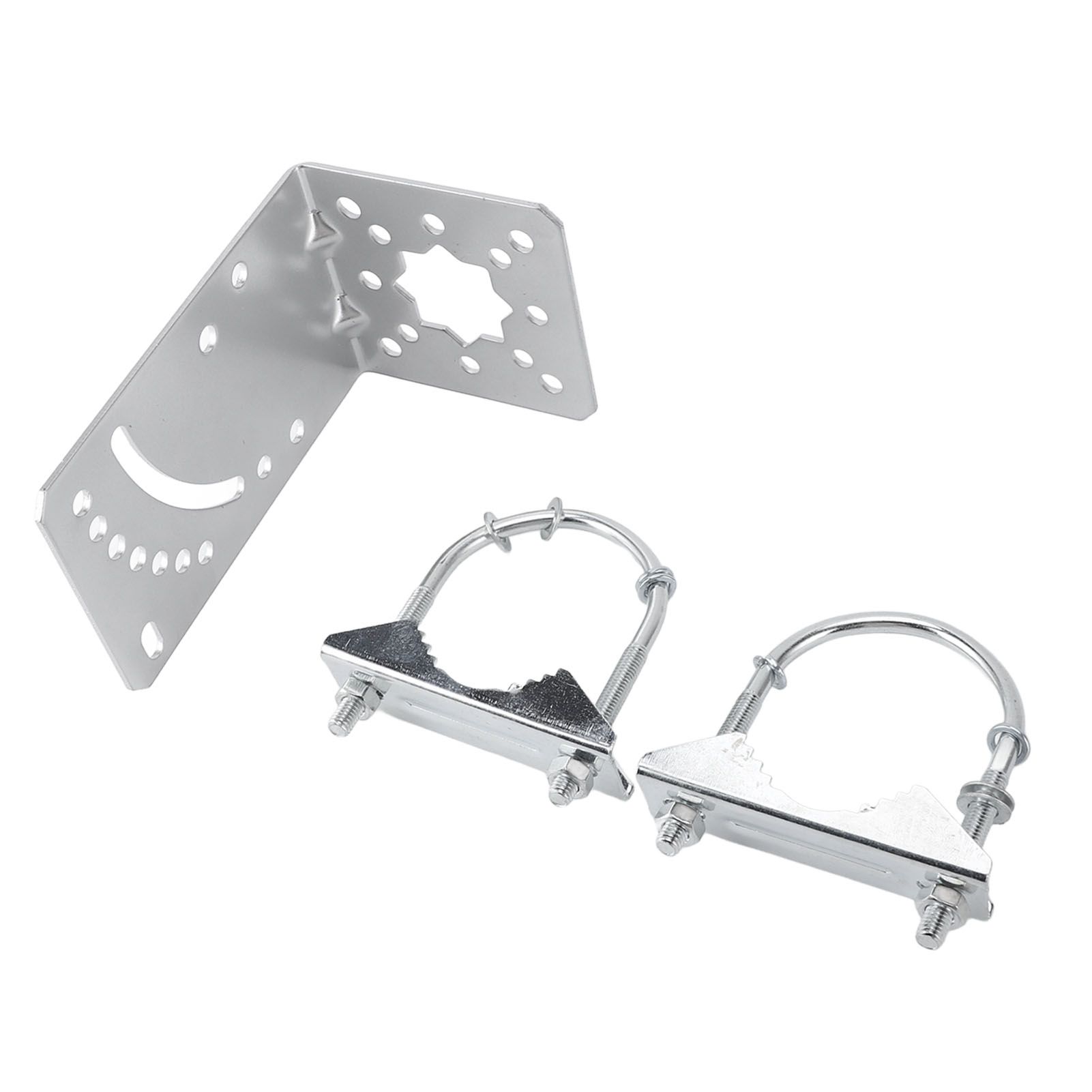 Antennae Mast Pole Mount Adjustable Angle Rustproof Antennae Pole Clamp Holder view 6