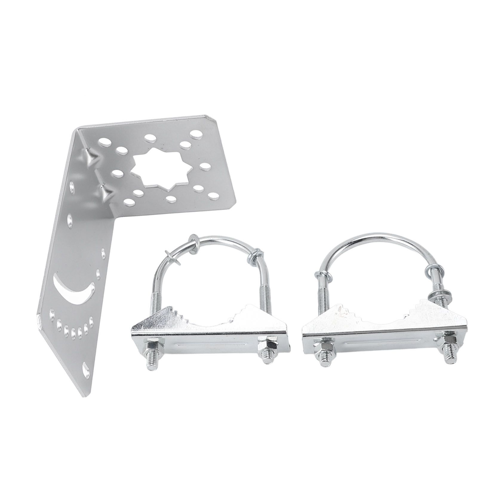 Antennae Mast Pole Mount Adjustable Angle Rustproof Antennae Pole Clamp Holder view 7