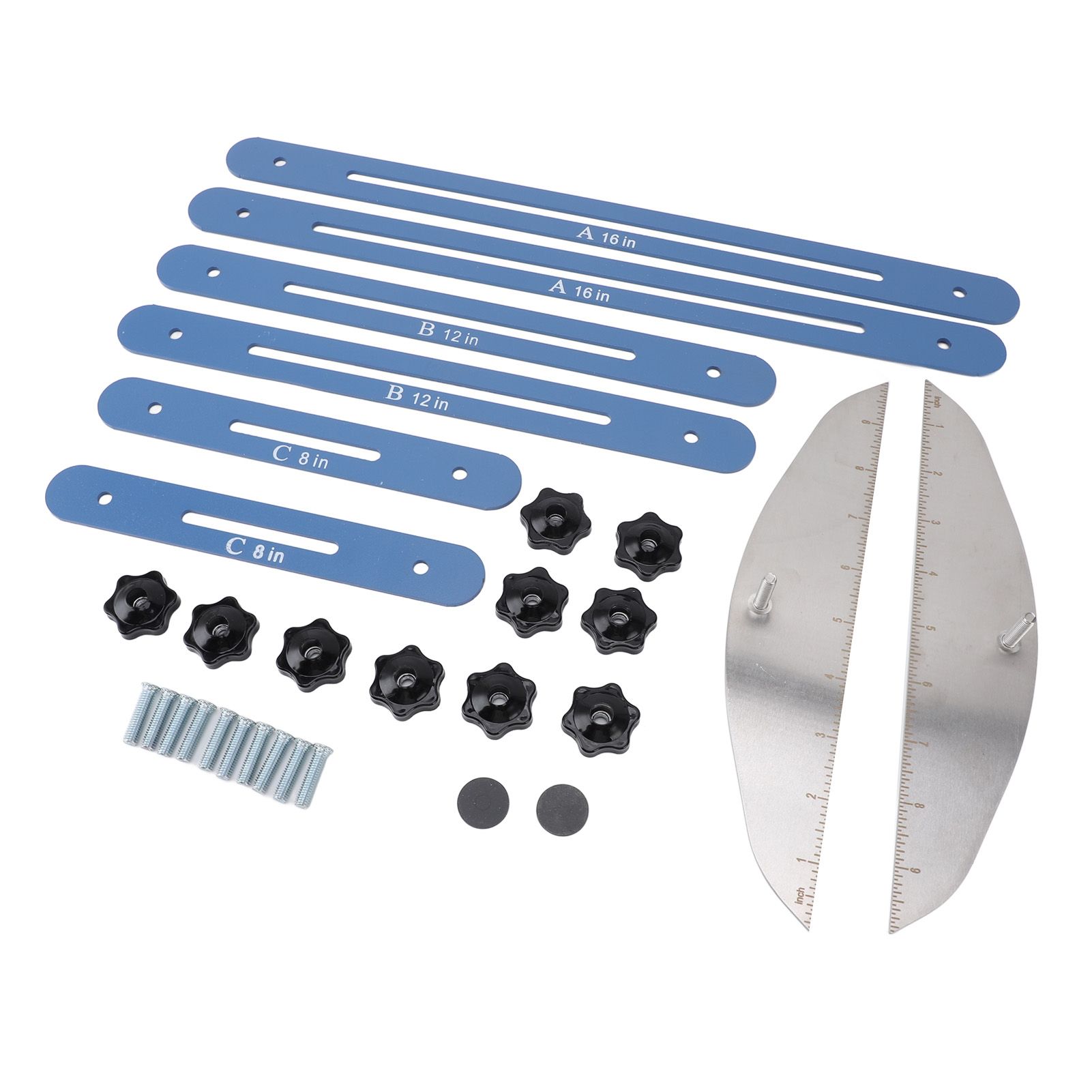 Stair Tread Gauge Stainless Steel Shelf Layout Scribe Tool Stair Tread view 4