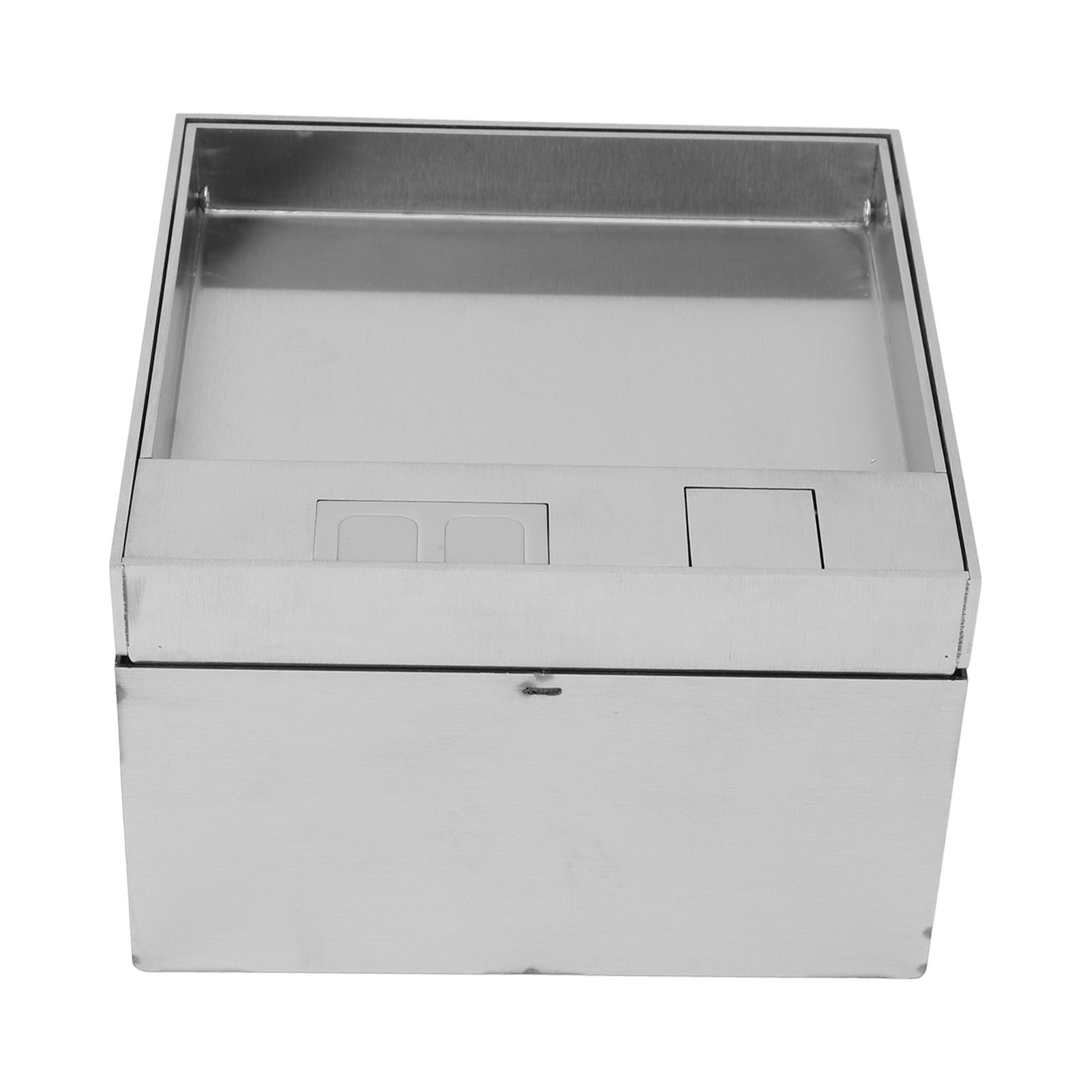 Recessed Floor Outlet Stainless Steel IP44 Waterproof Floor Receptacle Kit for — image 1