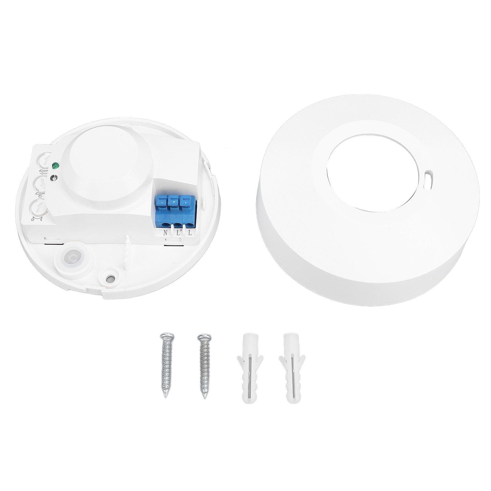 Microwave Ceiling Motion Sensor 5.8 GHz Microwave Motion Detector Switch 1200W view 3