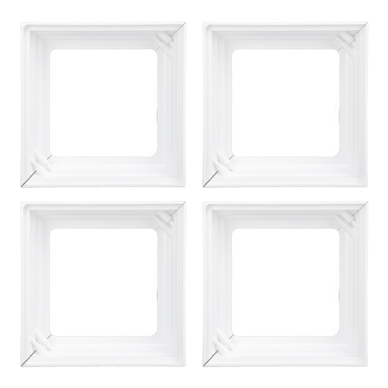 4PCS Split Type Vinyl Post Skirt Deck Column Base Cover 4x4 Inch Post Sleeve view 10