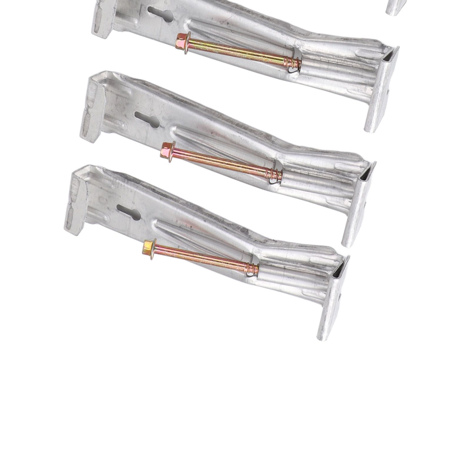 30pcs Quick Screw Gutter Hangers Professional Aluminum 5inch Hidden Rain view 7