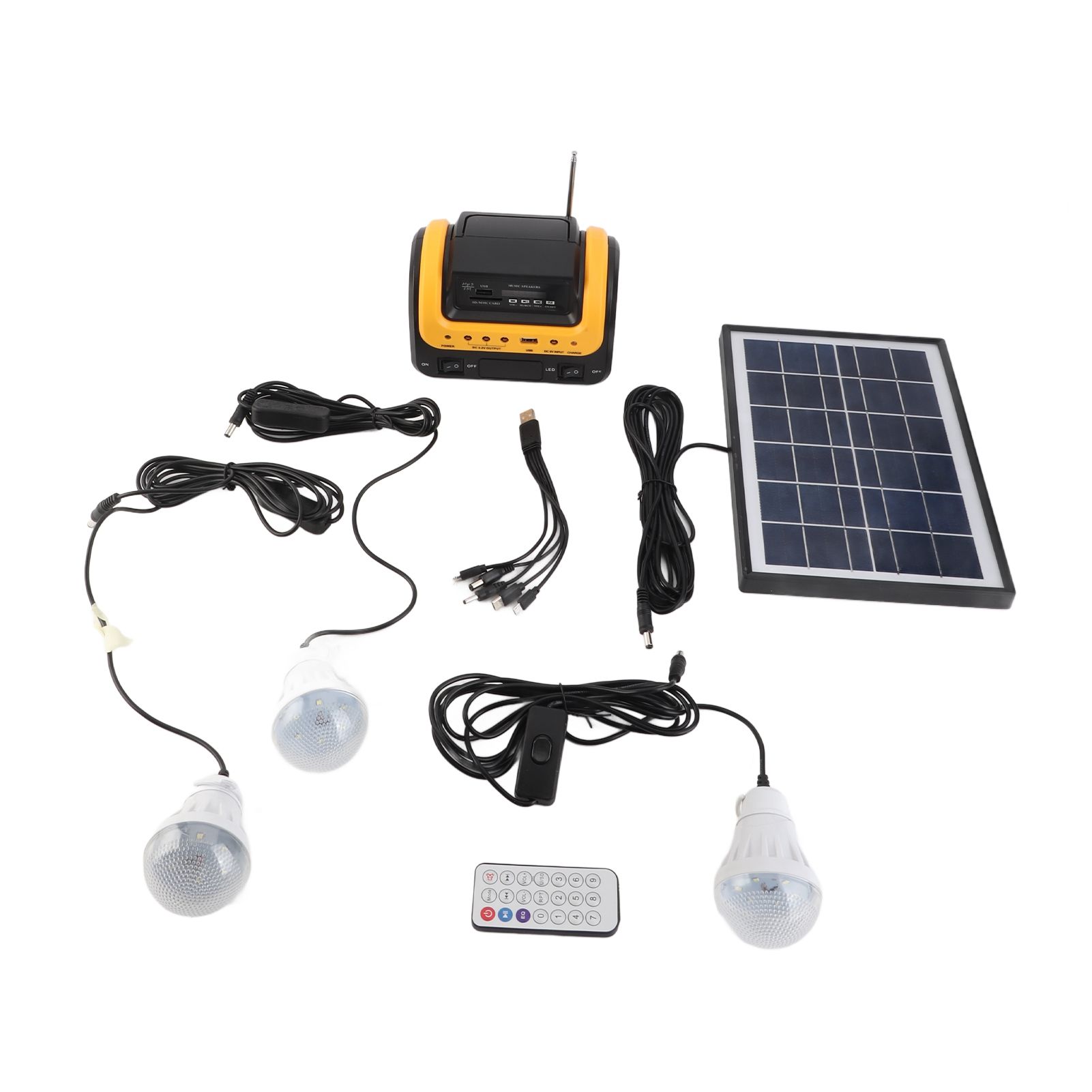 Solar Power Generator Portable Power Station 5000mAh Solar Power Generator view 3