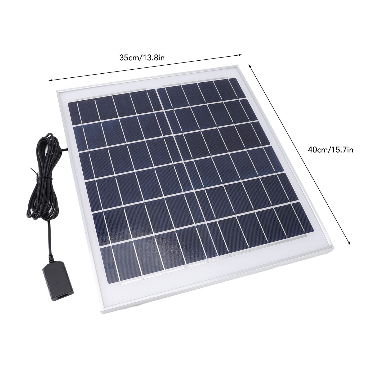 20W Solar Panel Professional High Efficiency Monocrystalline Silicon view 10