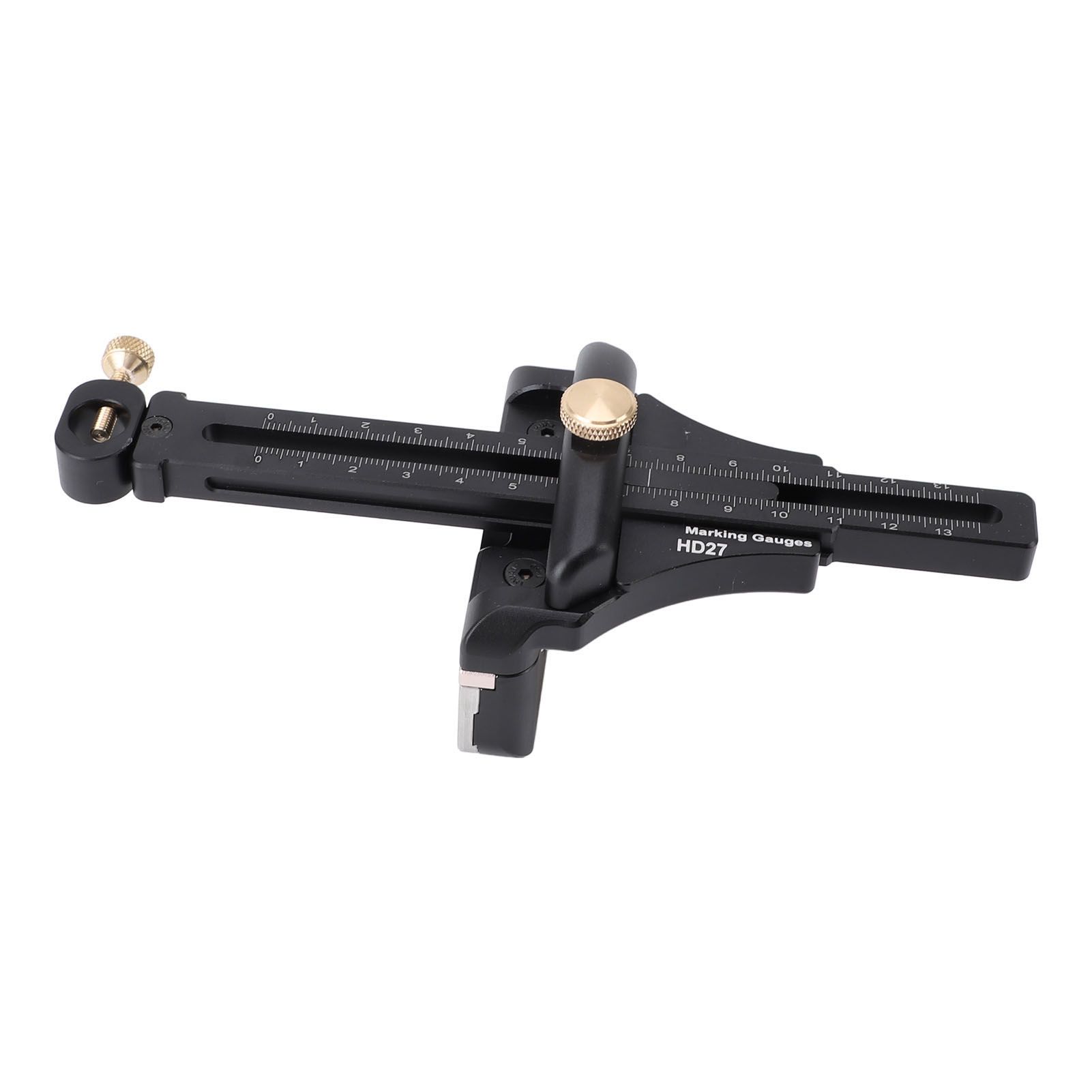 Woodworking Scriber Aluminium Alloy Multifunctional Marking Line Ruler T Type view 8