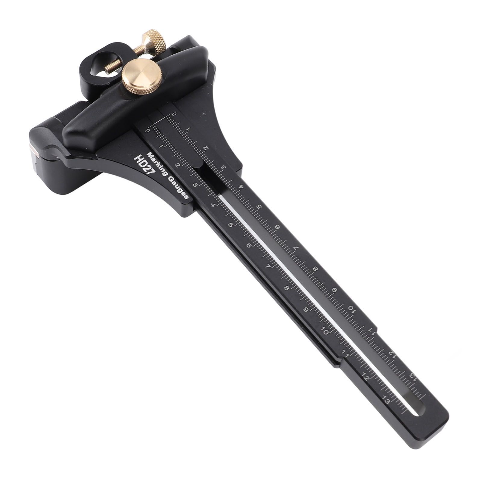 Woodworking Scriber Aluminium Alloy Multifunctional Marking Line Ruler T Type view 10