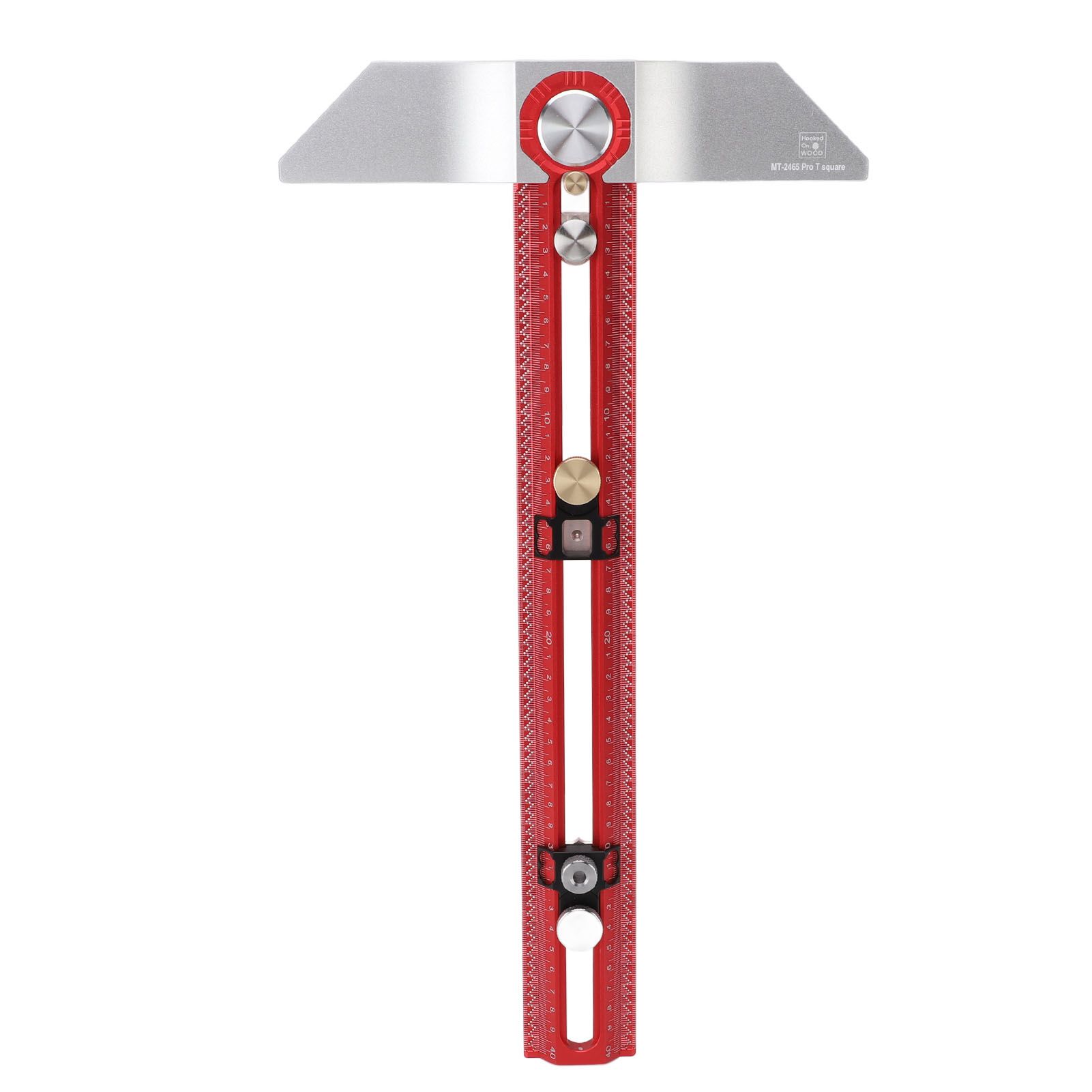 Woodworking Scriber Professional Aluminum Alloy High Accuracy 40cm T Type