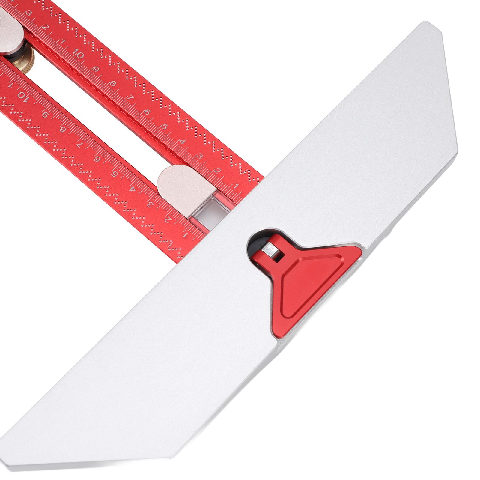 Woodworking Scriber Professional Aluminum Alloy High Accuracy 40cm T Type view 2