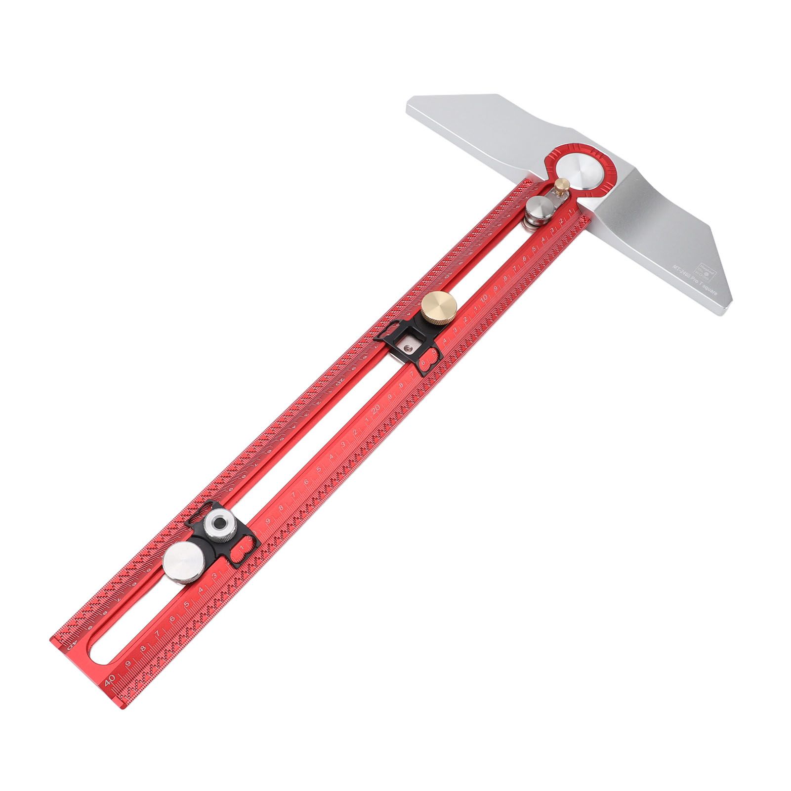 Woodworking Scriber Professional Aluminum Alloy High Accuracy 40cm T Type view 8