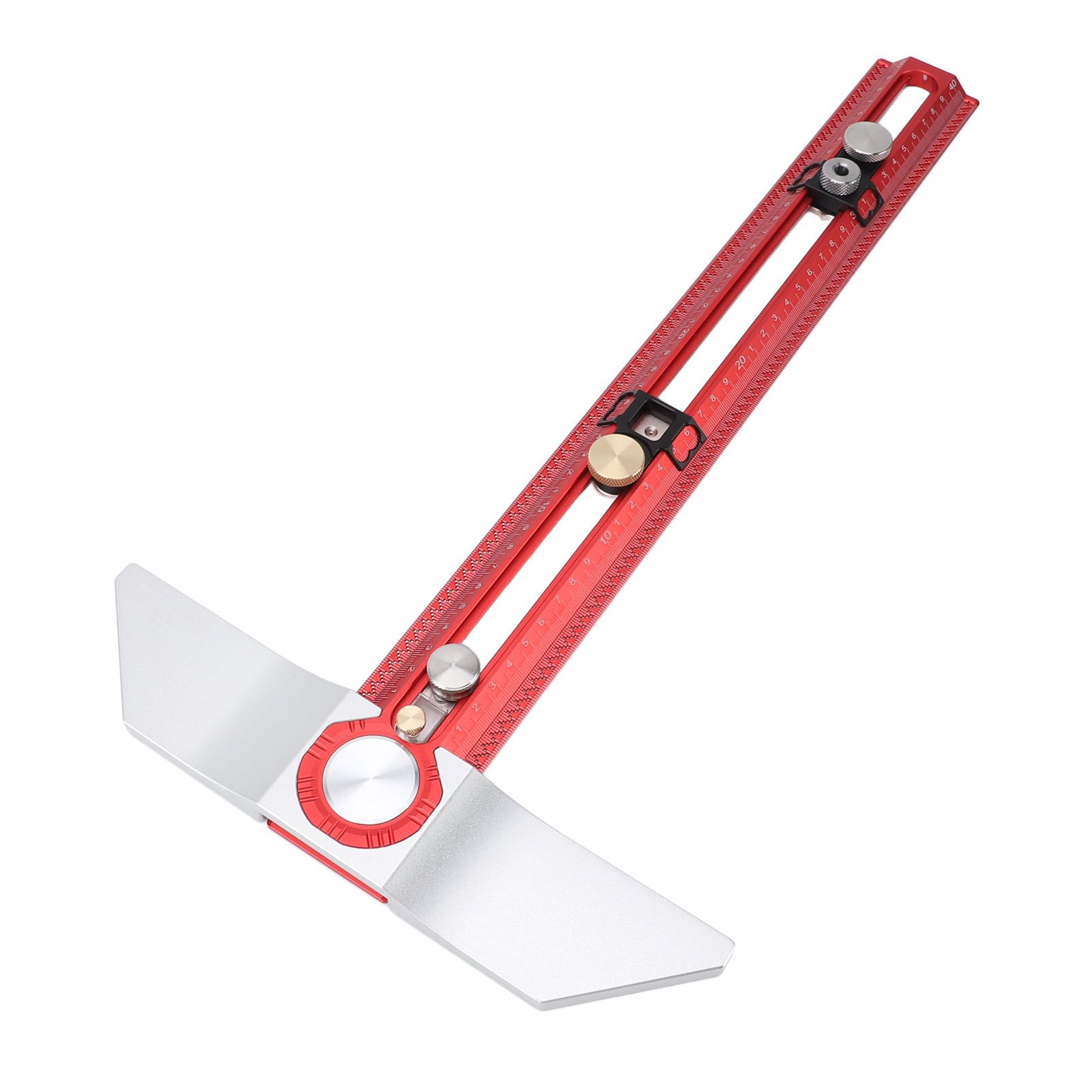 Woodworking Scriber Professional Aluminum Alloy High Accuracy 40cm T Type view 9
