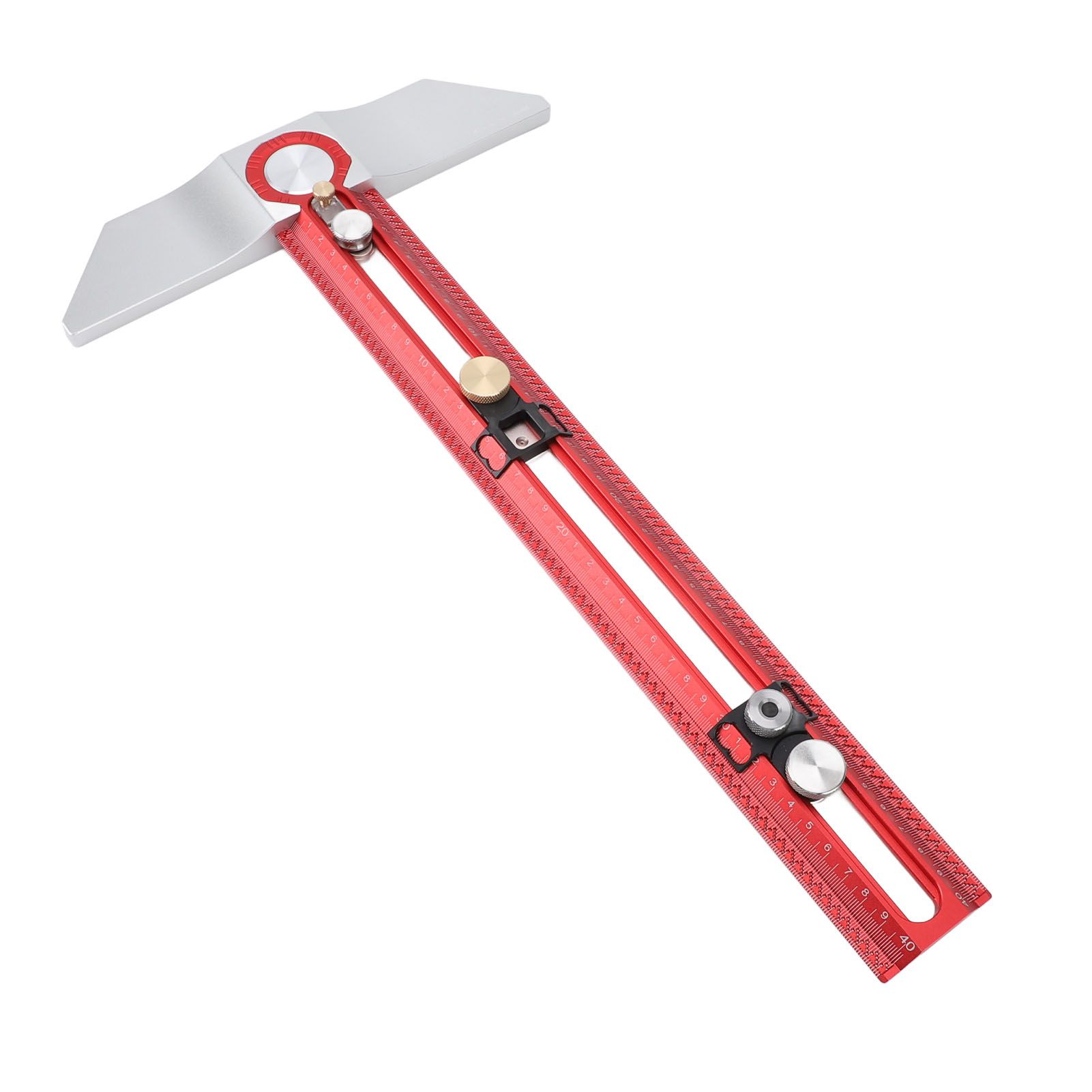 Woodworking Scriber Professional Aluminum Alloy High Accuracy 40cm T Type view 10
