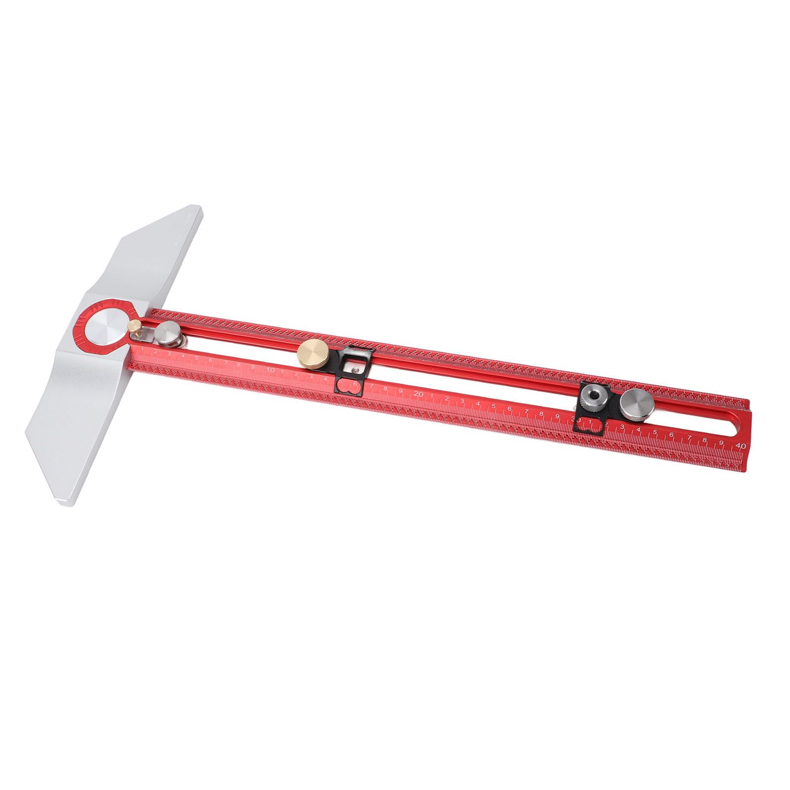 Woodworking Scriber Professional Aluminum Alloy High Accuracy 40cm T Type view 11