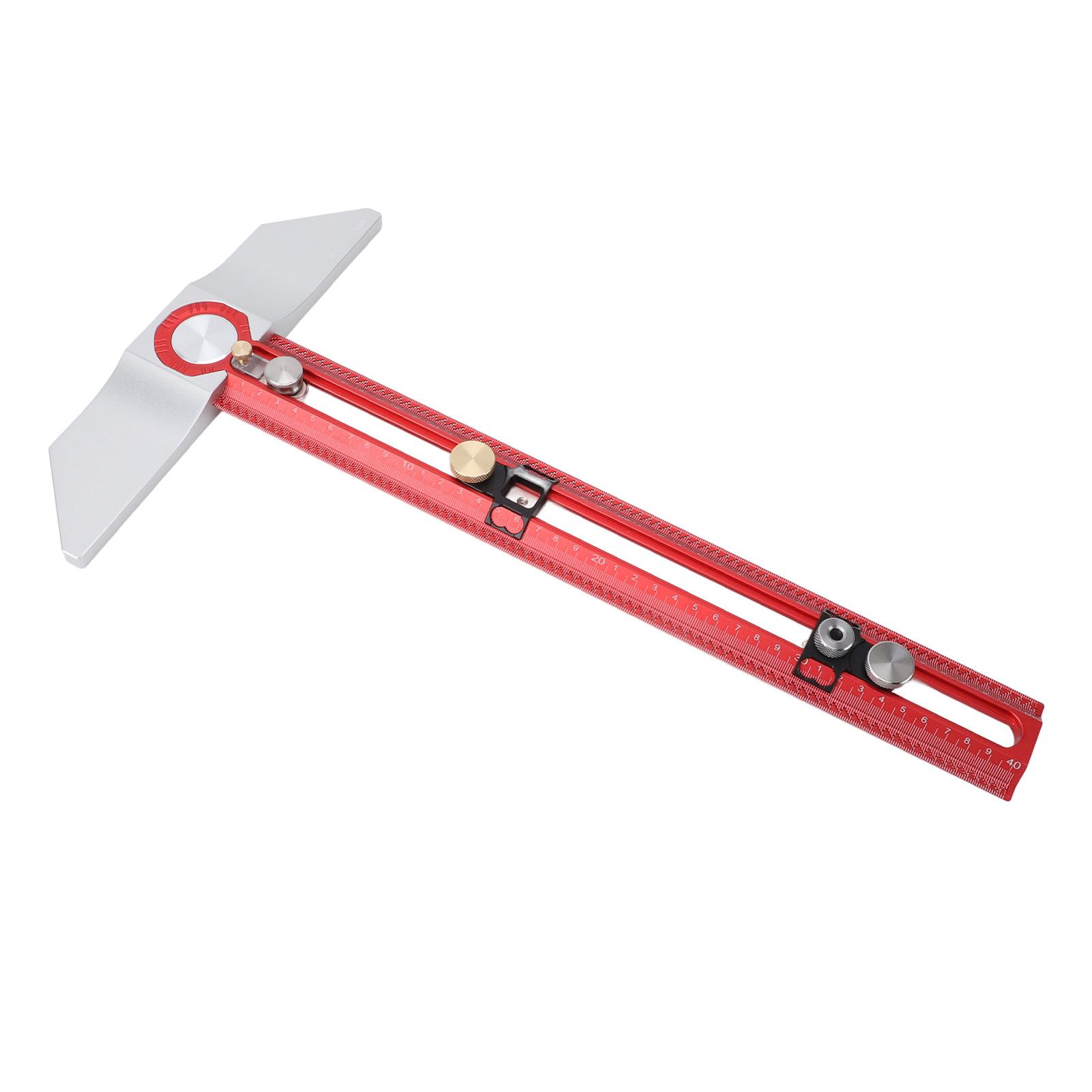 Woodworking Scriber Professional Aluminum Alloy High Accuracy 40cm T Type view 12