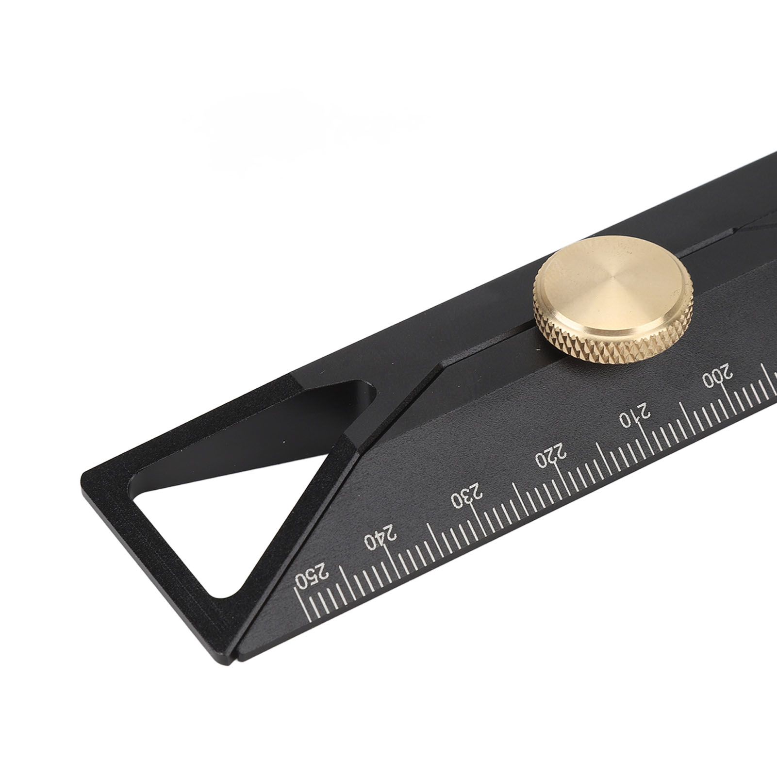 Aluminum Alloy Straight Ruler 25cm Precise Scale Professional for Woodworking view 7