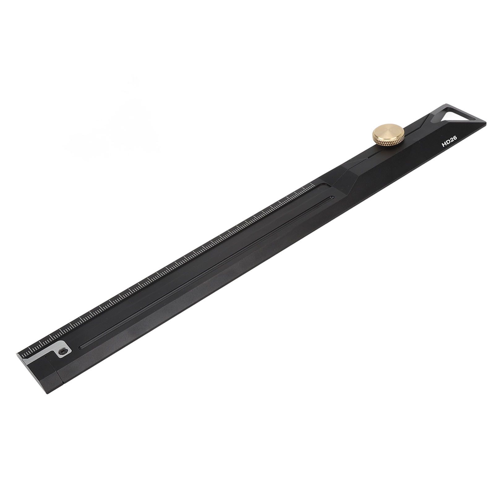 Aluminum Alloy Straight Ruler 25cm Precise Scale Professional for Woodworking view 8