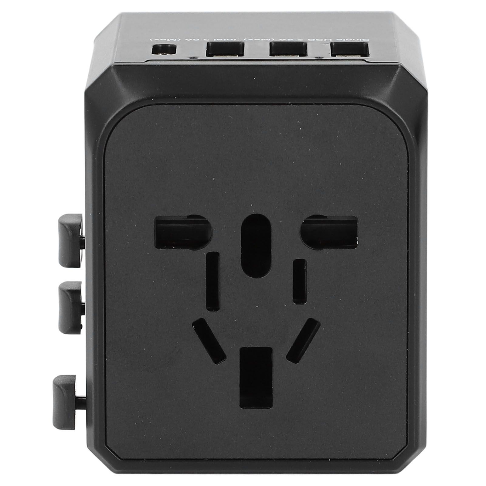 Travel Power Adapter with 3 USB A 1 USB C Portable Quiet Travel Voltage view 3