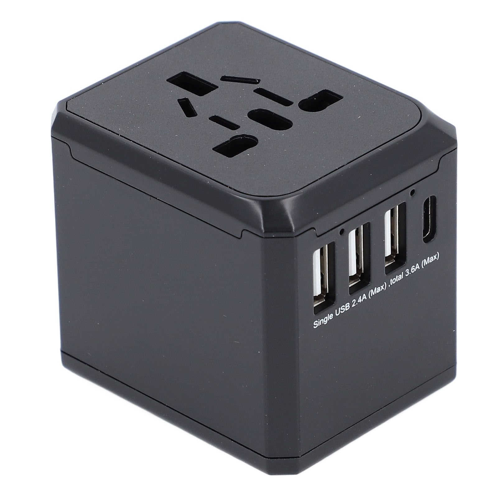 Travel Power Adapter with 3 USB A 1 USB C Portable Quiet Travel Voltage view 8