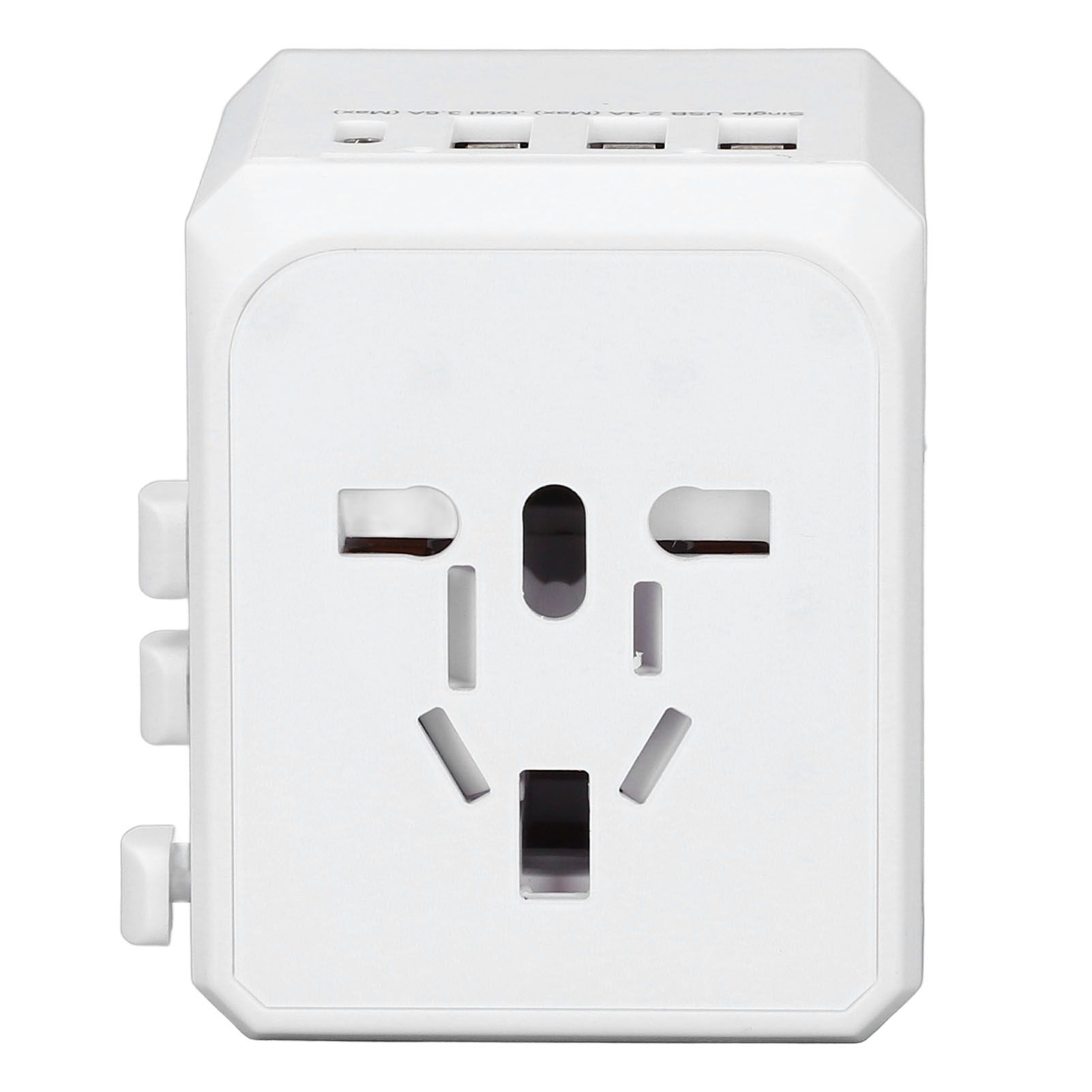 Travel Power Adapter with 3 USB A 1 USB C Portable Quiet Travel Voltage view 3
