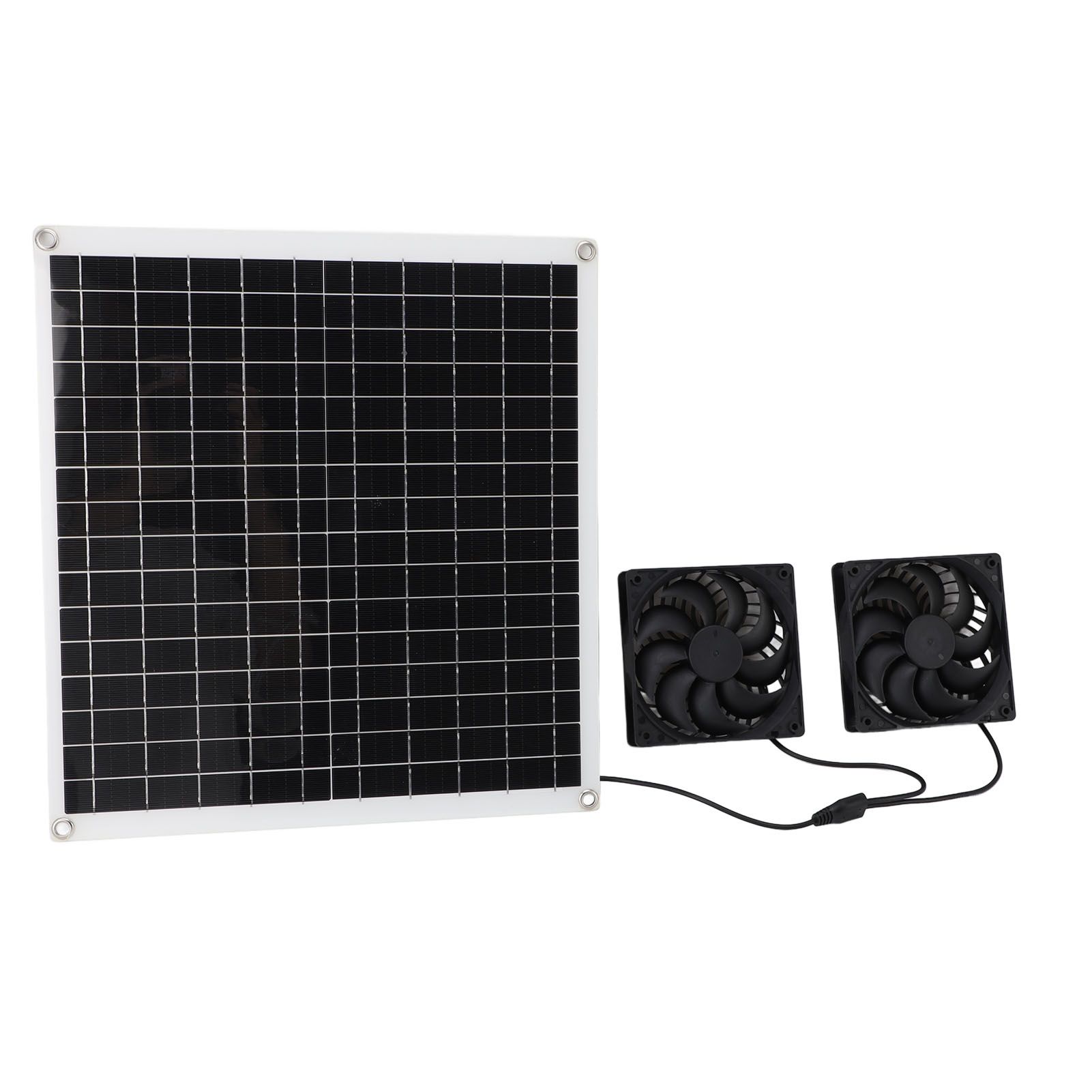 Solar Panel Powered Fan Portable Outdoor Multifunctional Solar Air Circulation