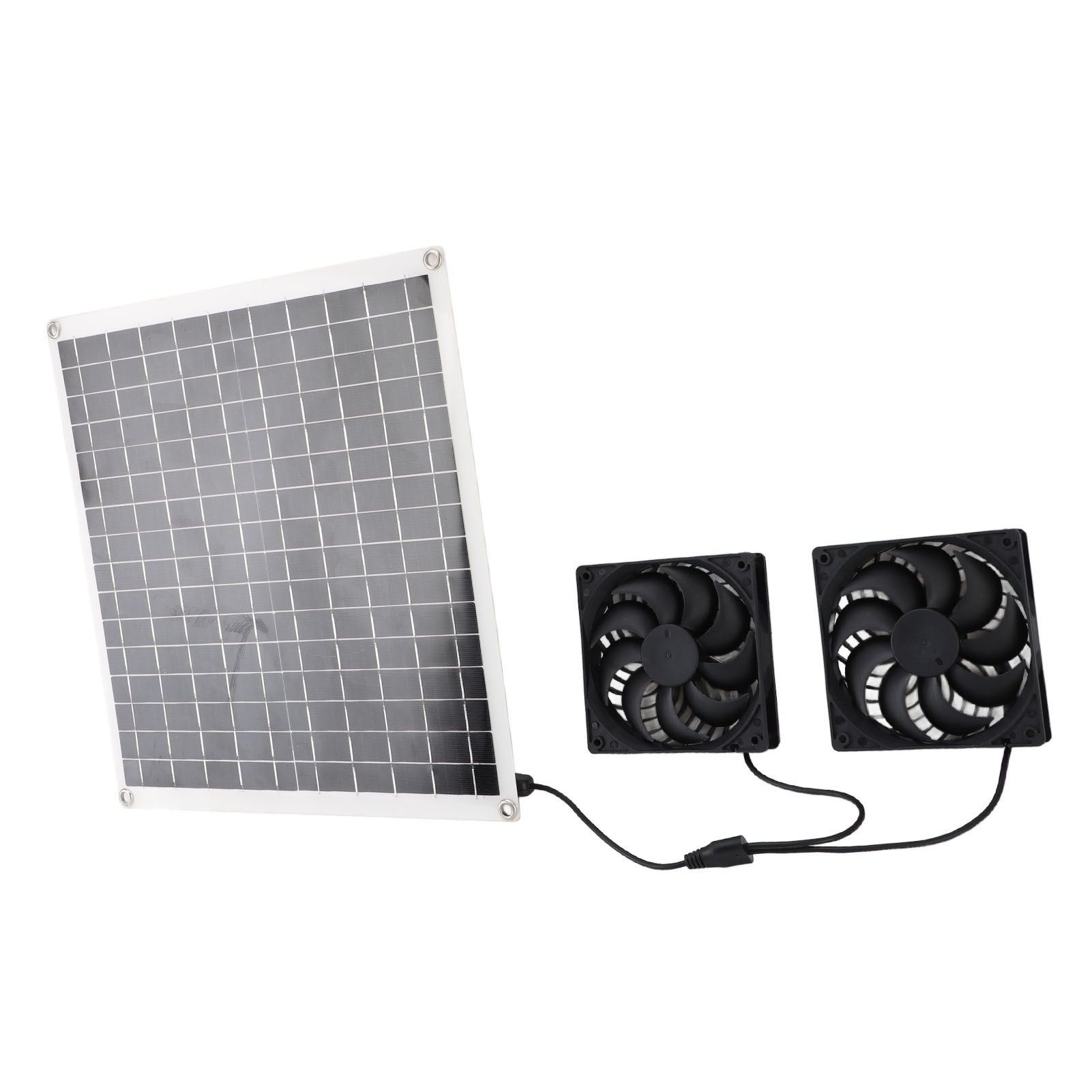 Solar Panel Powered Fan Portable Outdoor Multifunctional Solar Air Circulation view 9