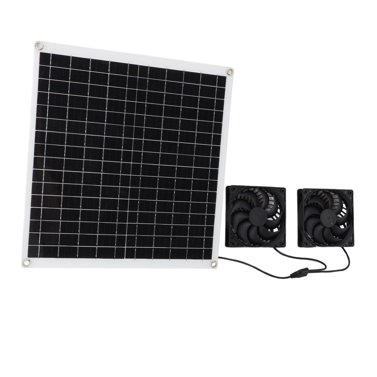 Solar Panel Powered Fan Portable Outdoor Multifunctional Solar Air Circulation view 12