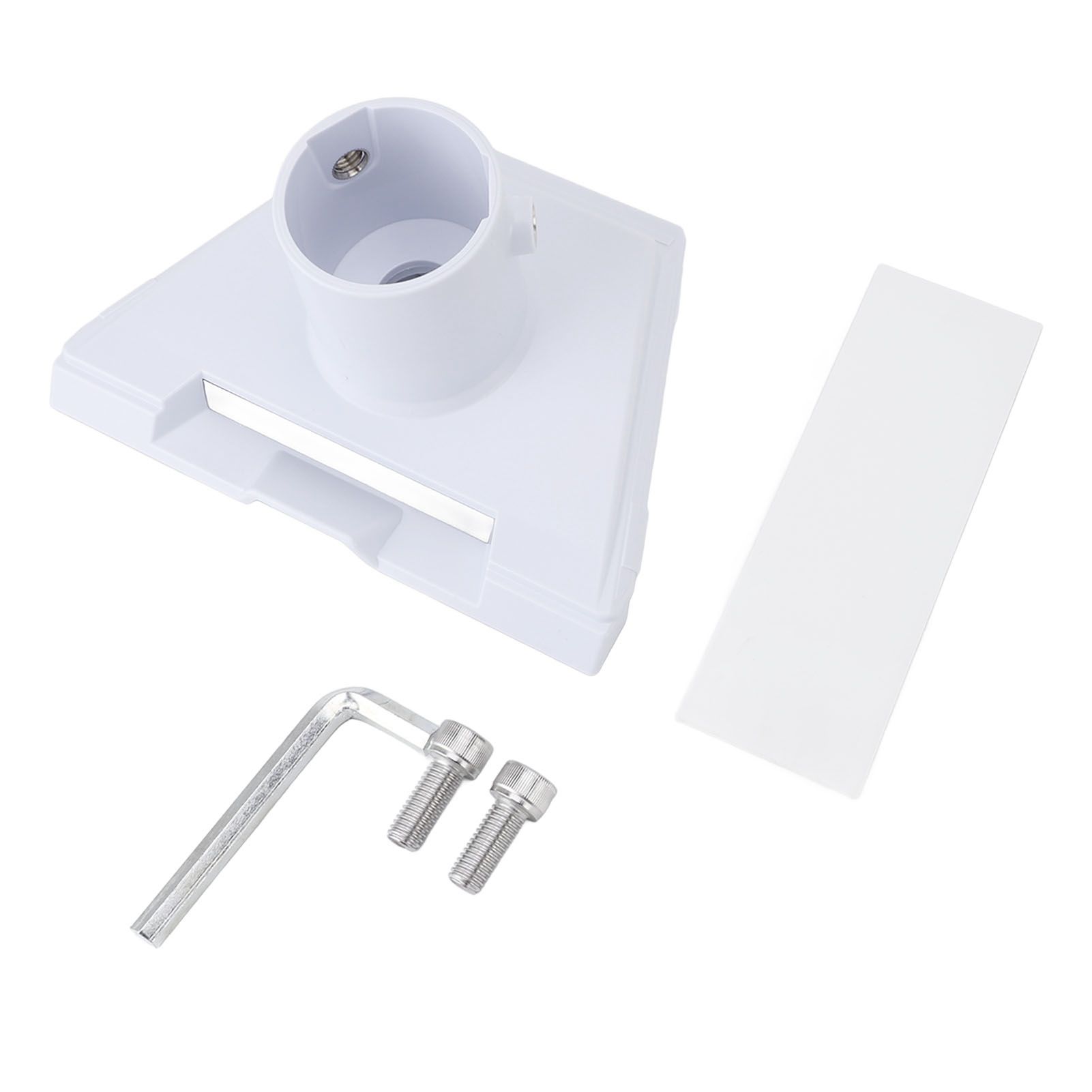 Satellite Pipe Adapter Mount Steel Plastic Easy to Install Weather Proof view 3