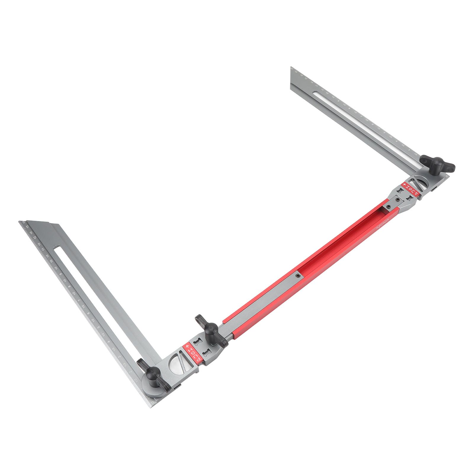 Stair Tread Template Tool Aluminum Alloy High Accuracy Clear Marking Stair view 6