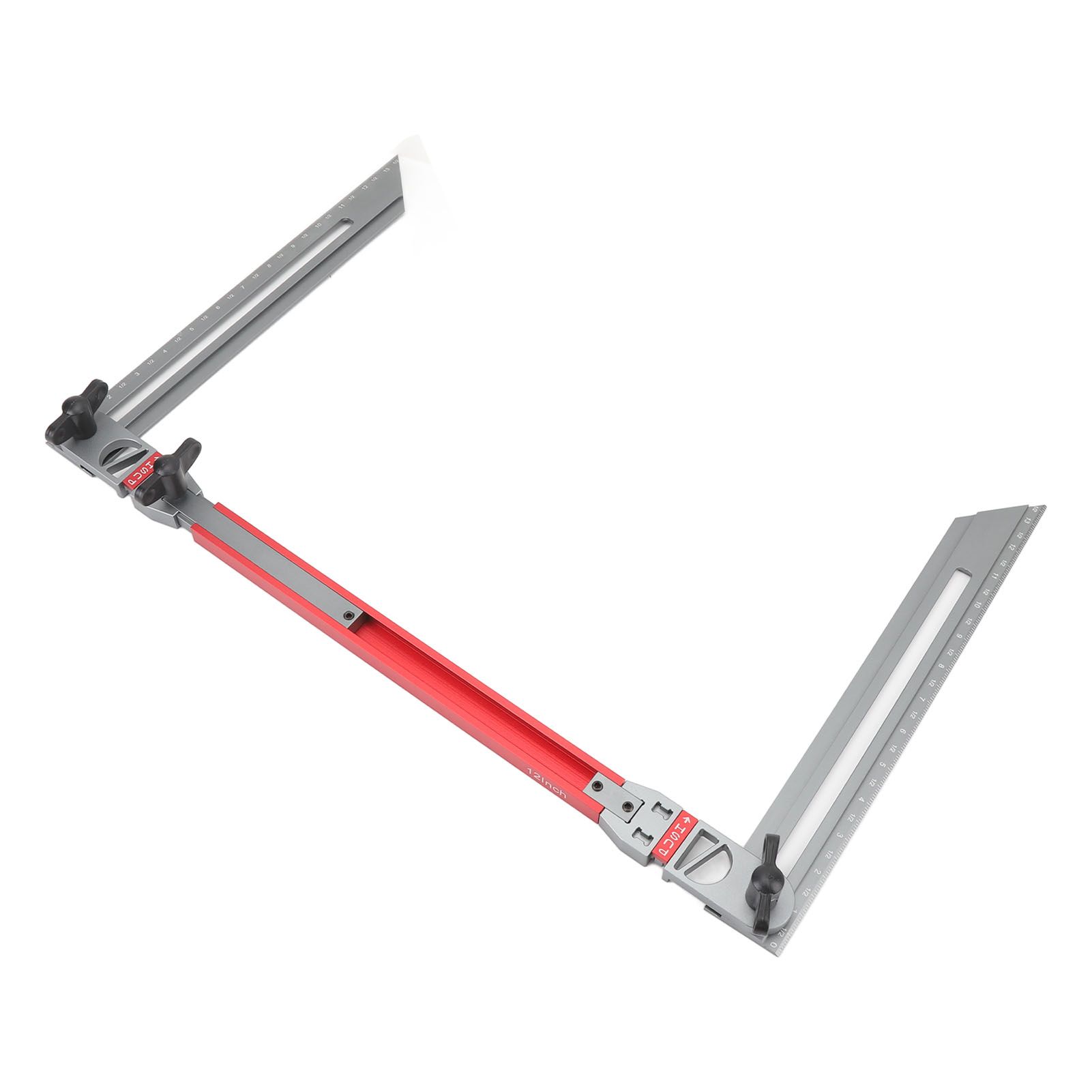 Stair Tread Template Tool Aluminum Alloy High Accuracy Clear Marking Stair view 8
