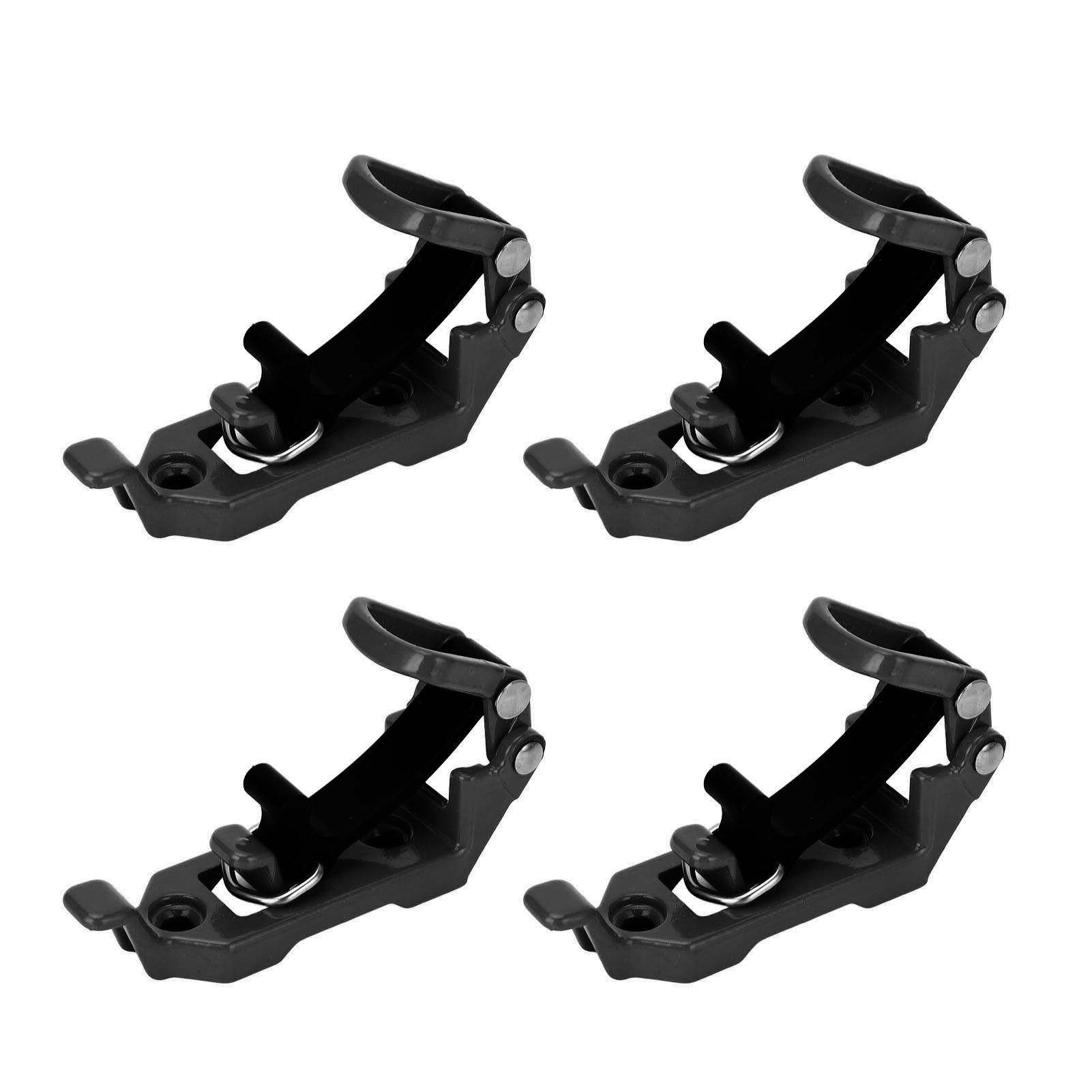 4 Sets Roof Rack Shovel Mount Heavy Duty Multipurpose Metal Rubber Clamp view 9