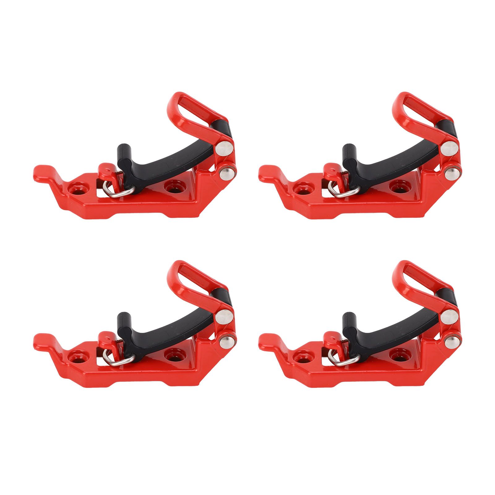 4 Sets Roof Rack Shovel Mount Heavy Duty Multipurpose Metal Rubber Clamp view 9