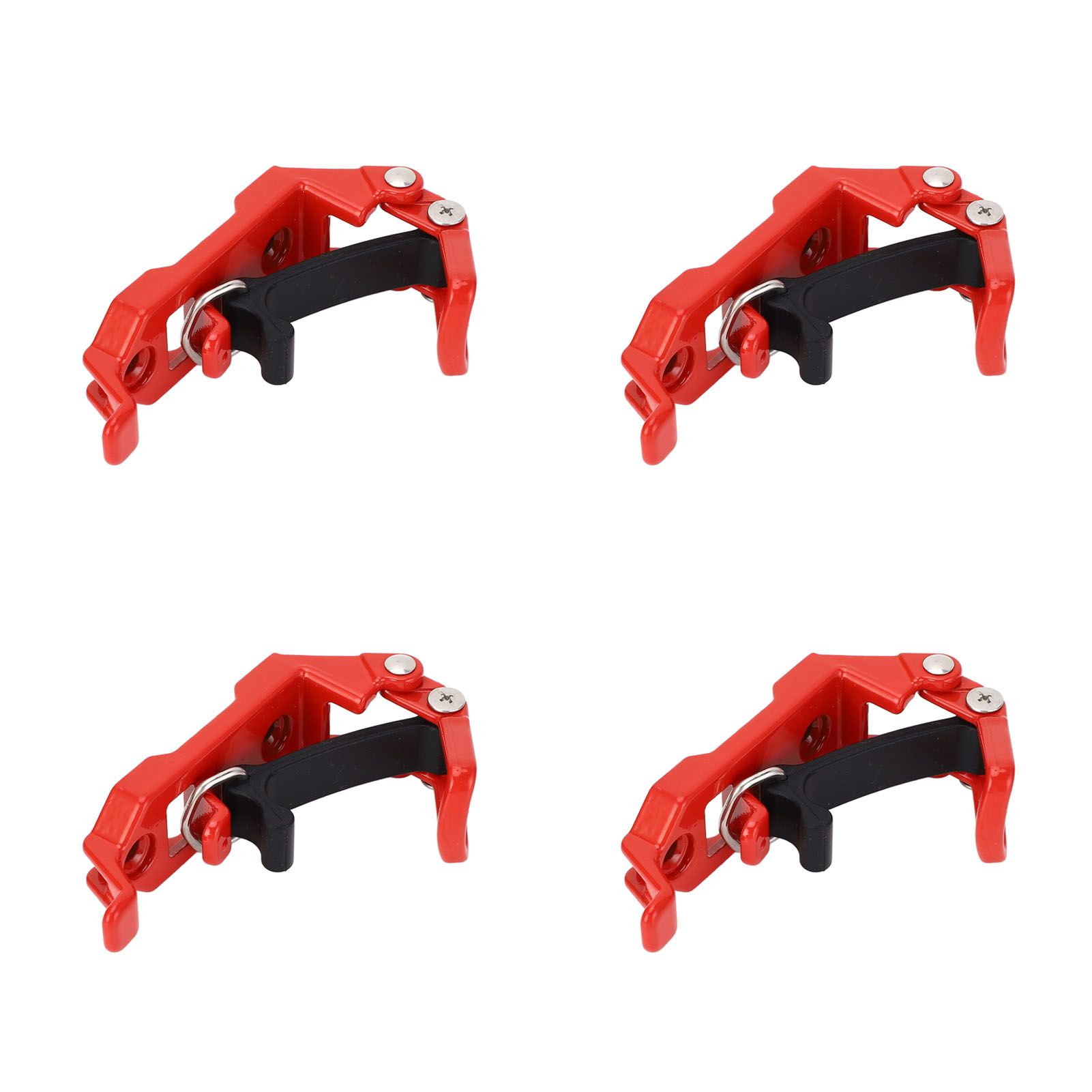 4 Sets Roof Rack Shovel Mount Heavy Duty Multipurpose Metal Rubber Clamp view 12