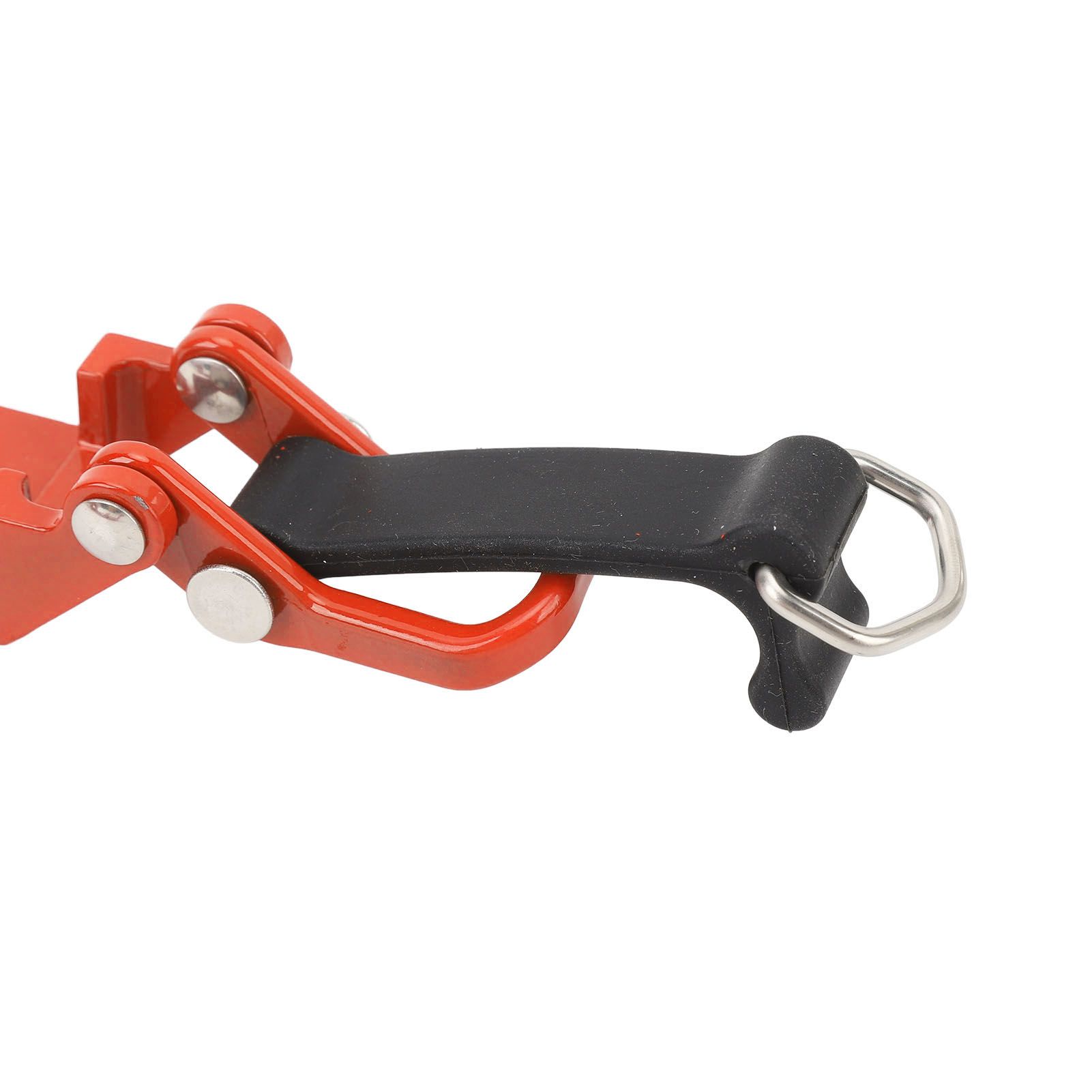 2 Pcs Roof Rack Shovel Holder Heavy Duty Metal Rubber Clamp Mounting Kit for view 2
