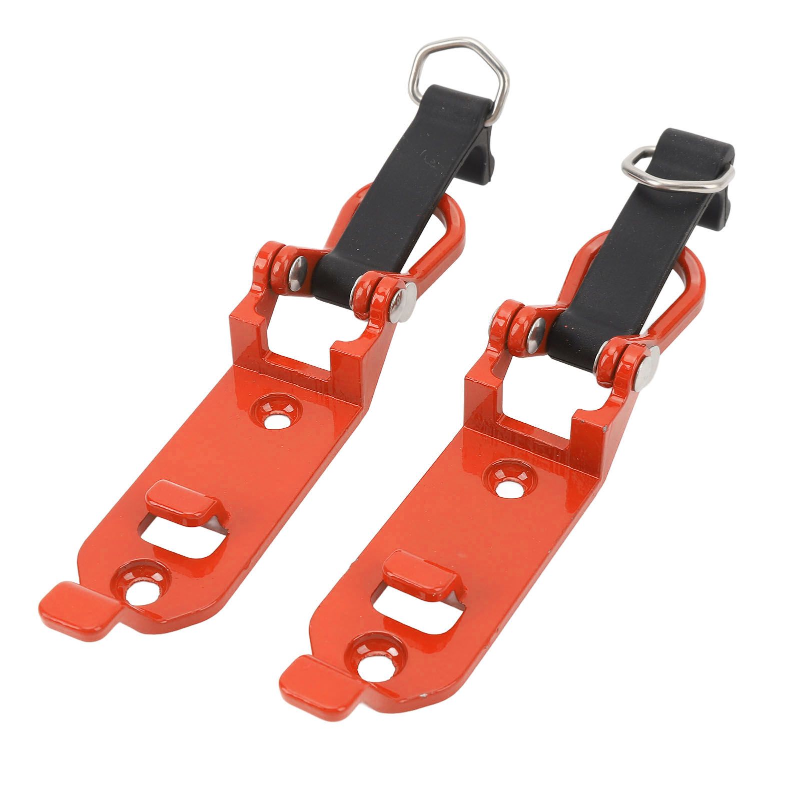2 Pcs Roof Rack Shovel Holder Heavy Duty Metal Rubber Clamp Mounting Kit for view 10