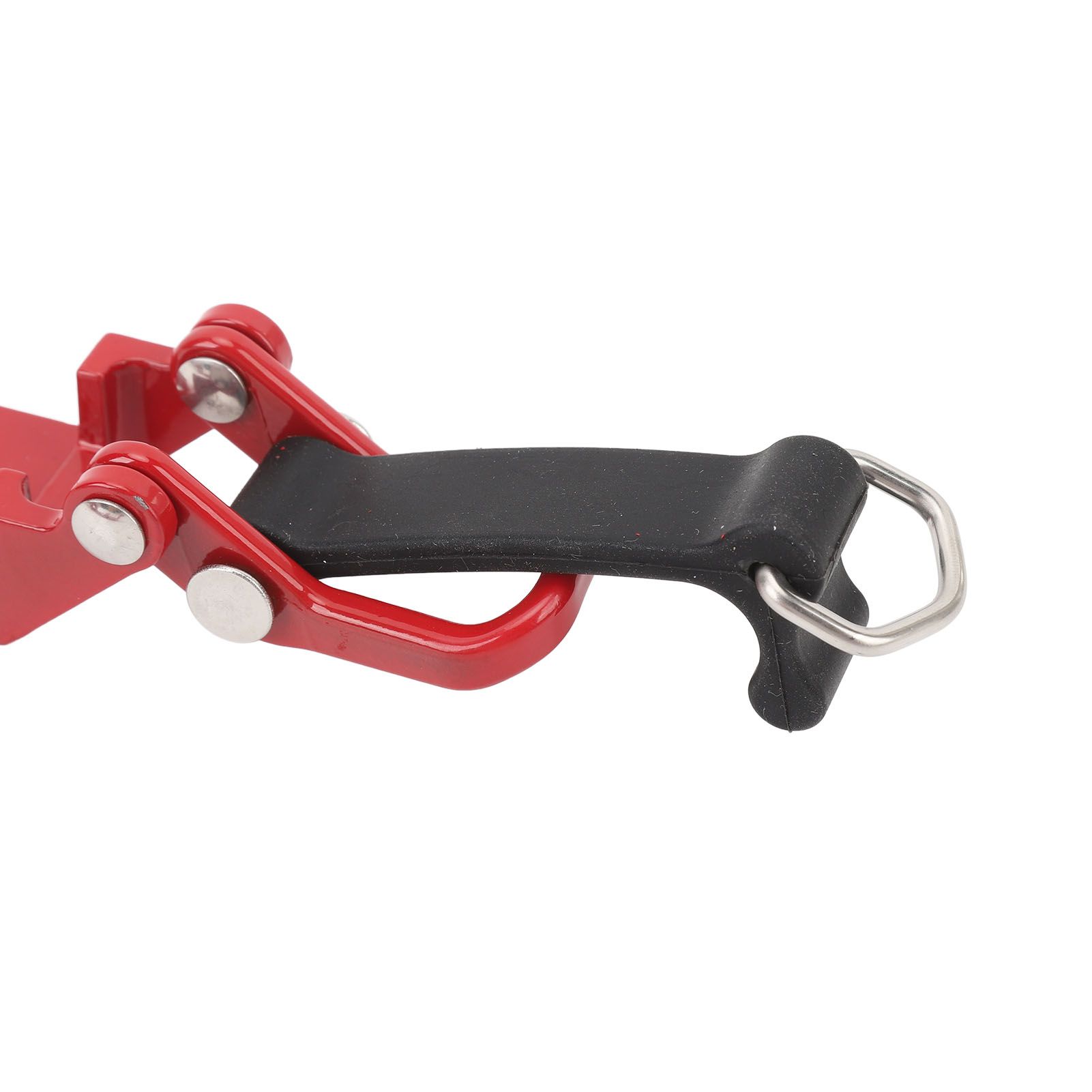 2 Pcs Roof Rack Shovel Holder Heavy Duty Metal Rubber Clamp Mounting Kit for view 2