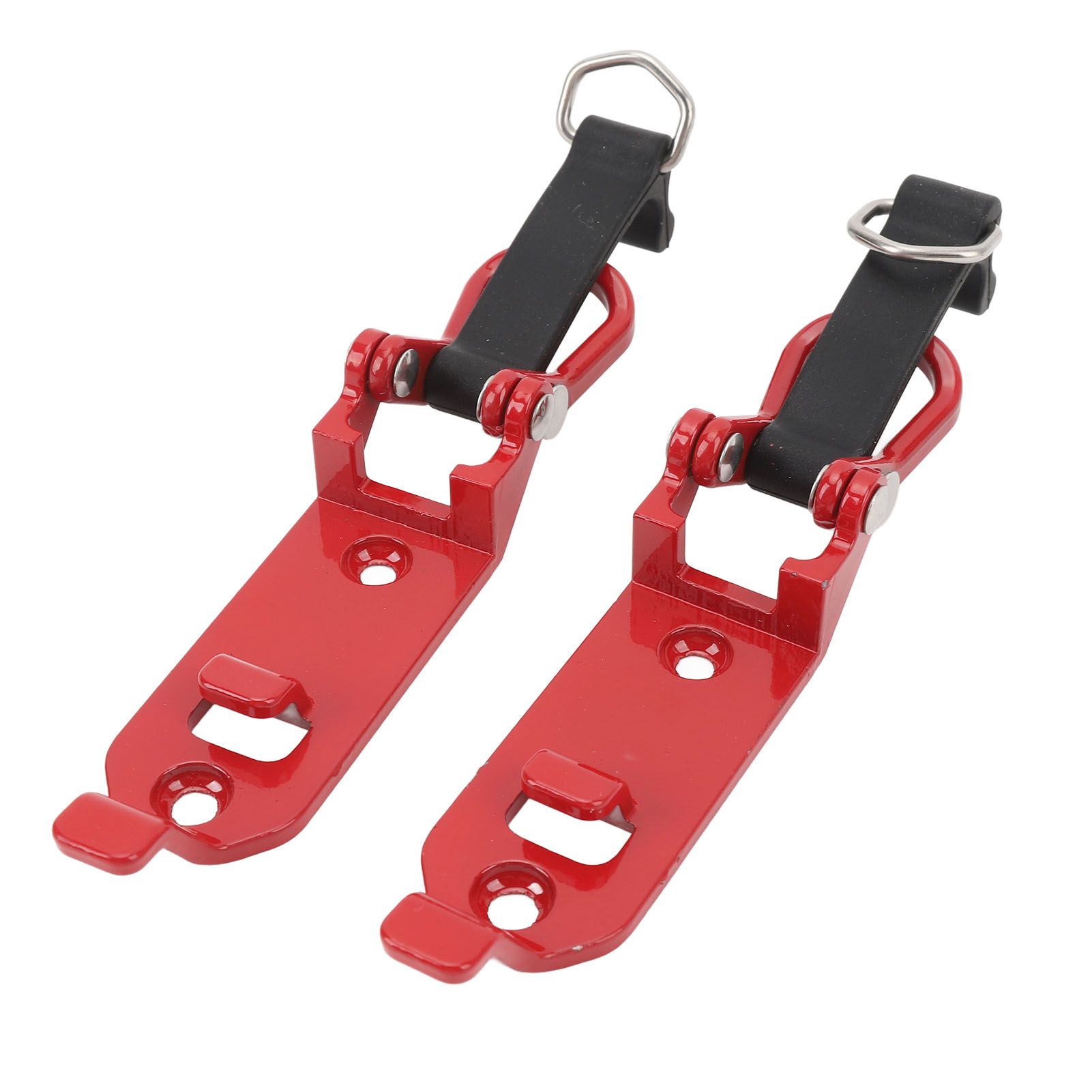 2 Pcs Roof Rack Shovel Holder Heavy Duty Metal Rubber Clamp Mounting Kit for view 10