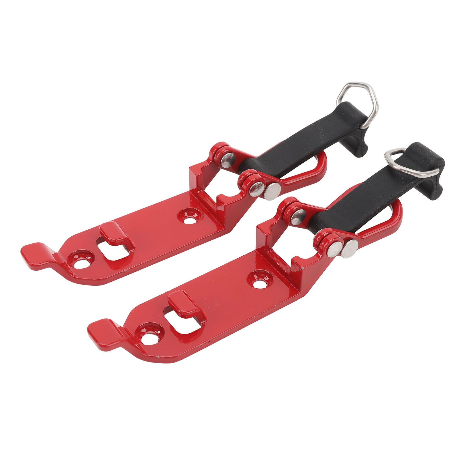 2 Pcs Roof Rack Shovel Holder Heavy Duty Metal Rubber Clamp Mounting Kit for view 11