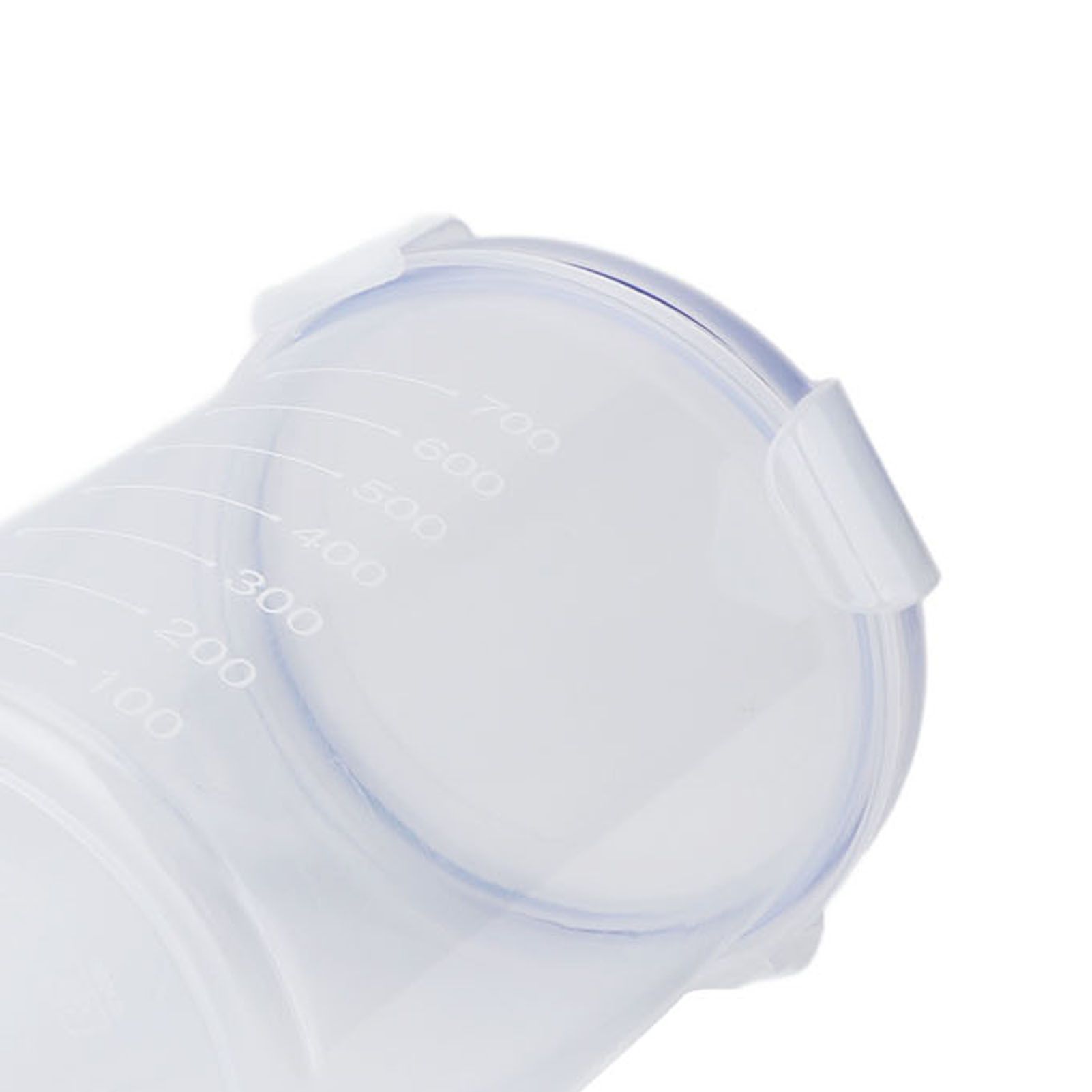 Paint Container Set 1000ml Airtight Transparent Paint Storage Cup with Mixing view 2