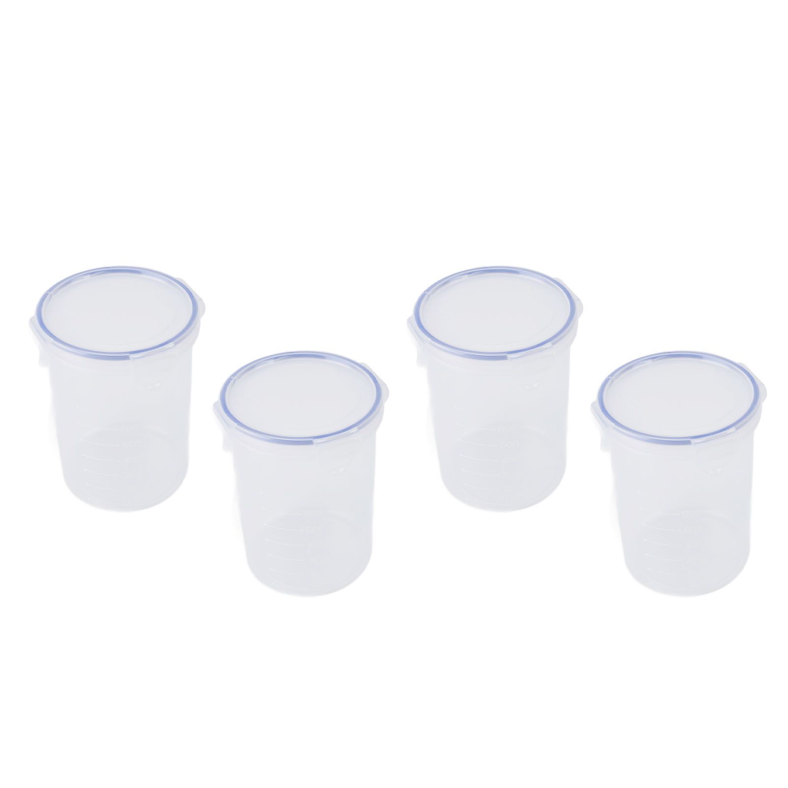 Paint Container Set 1000ml Airtight Transparent Paint Storage Cup with Mixing view 4